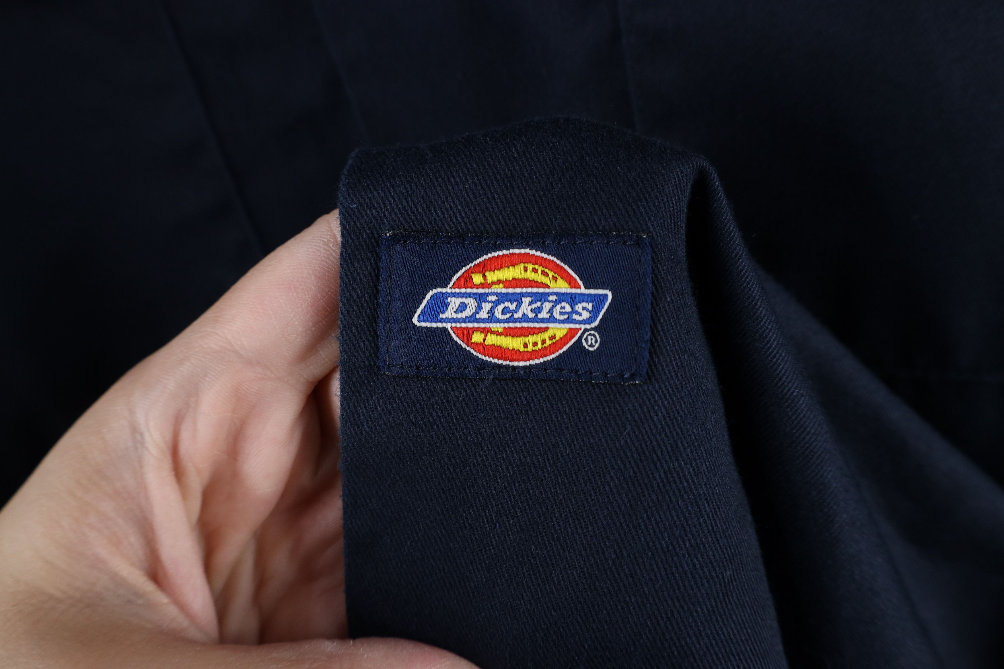 Dickies × Vintage Vintage Dickies Spell Out Short Sleeve Work Mechanic Shirt Size US XL / EU 56 / 4 - 4 Thumbnail