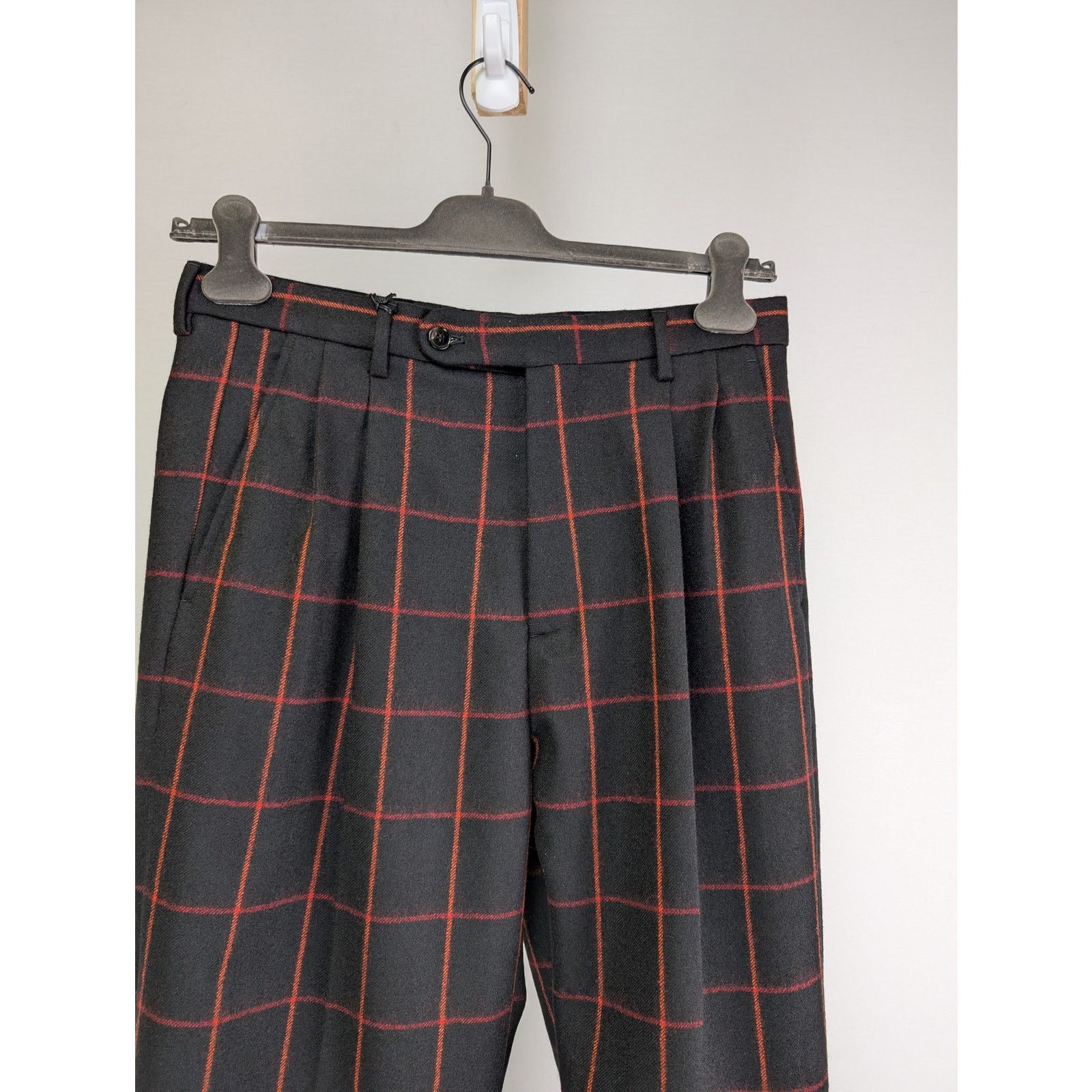 Gucci o1rshd1 Checked Dress Pant in Multicolor Size US 32 / EU 48 - 4 Thumbnail