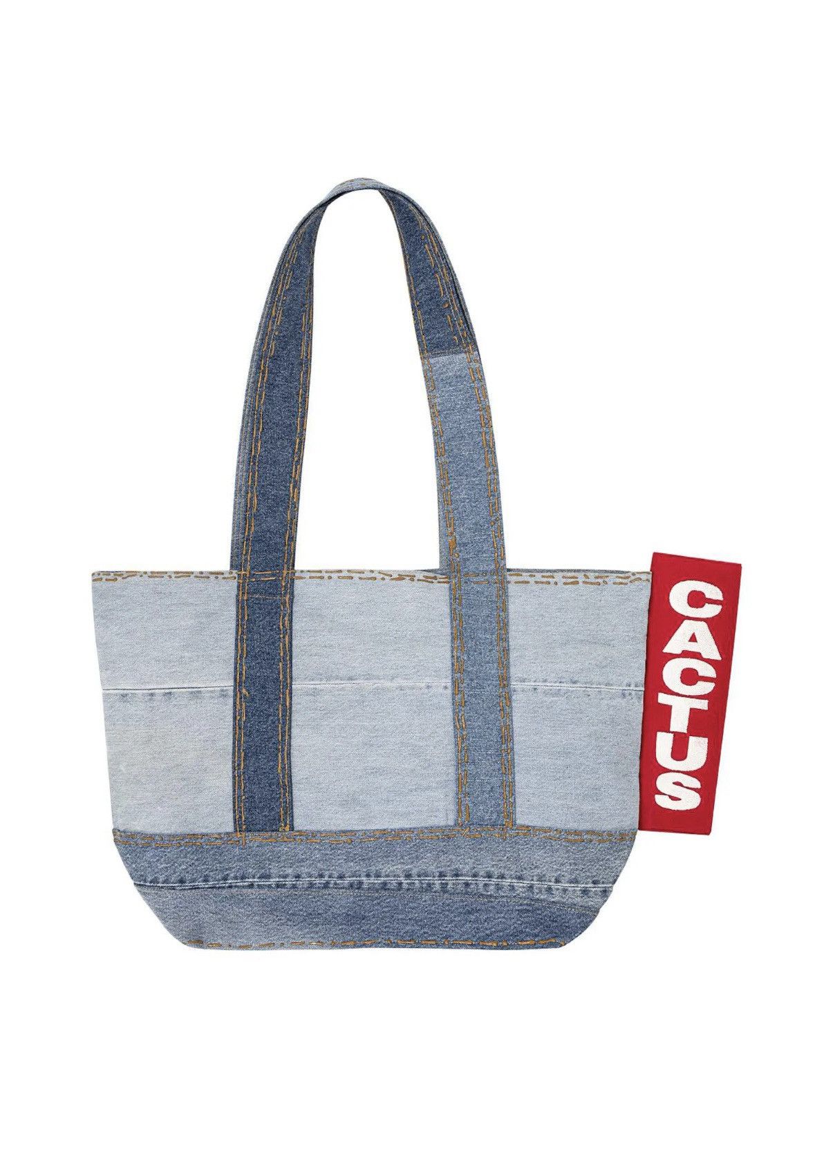 Pre-owned Cactus Plant Flea Market X Denim Tears Cpfm X Levi's Complexcon Denim Tote In Blue