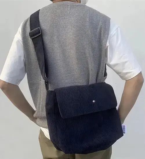 Other Y2k corduroy messenger bag shoulder bag Size ONE SIZE - 2 Thumbnail