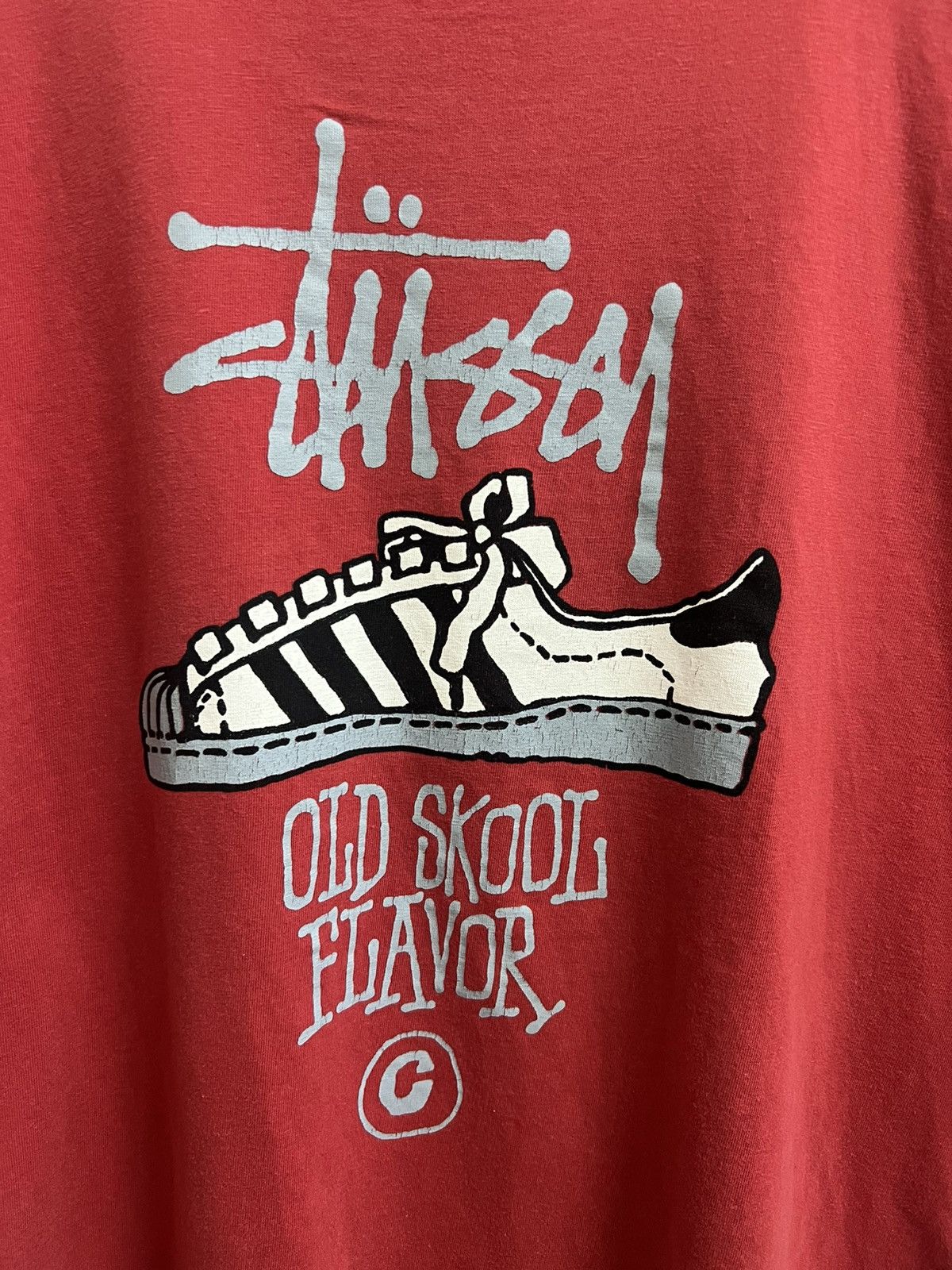 Rare Vintage 90s Stussy Old Skool Flavour © 2024 Stussy Street wear USA XL