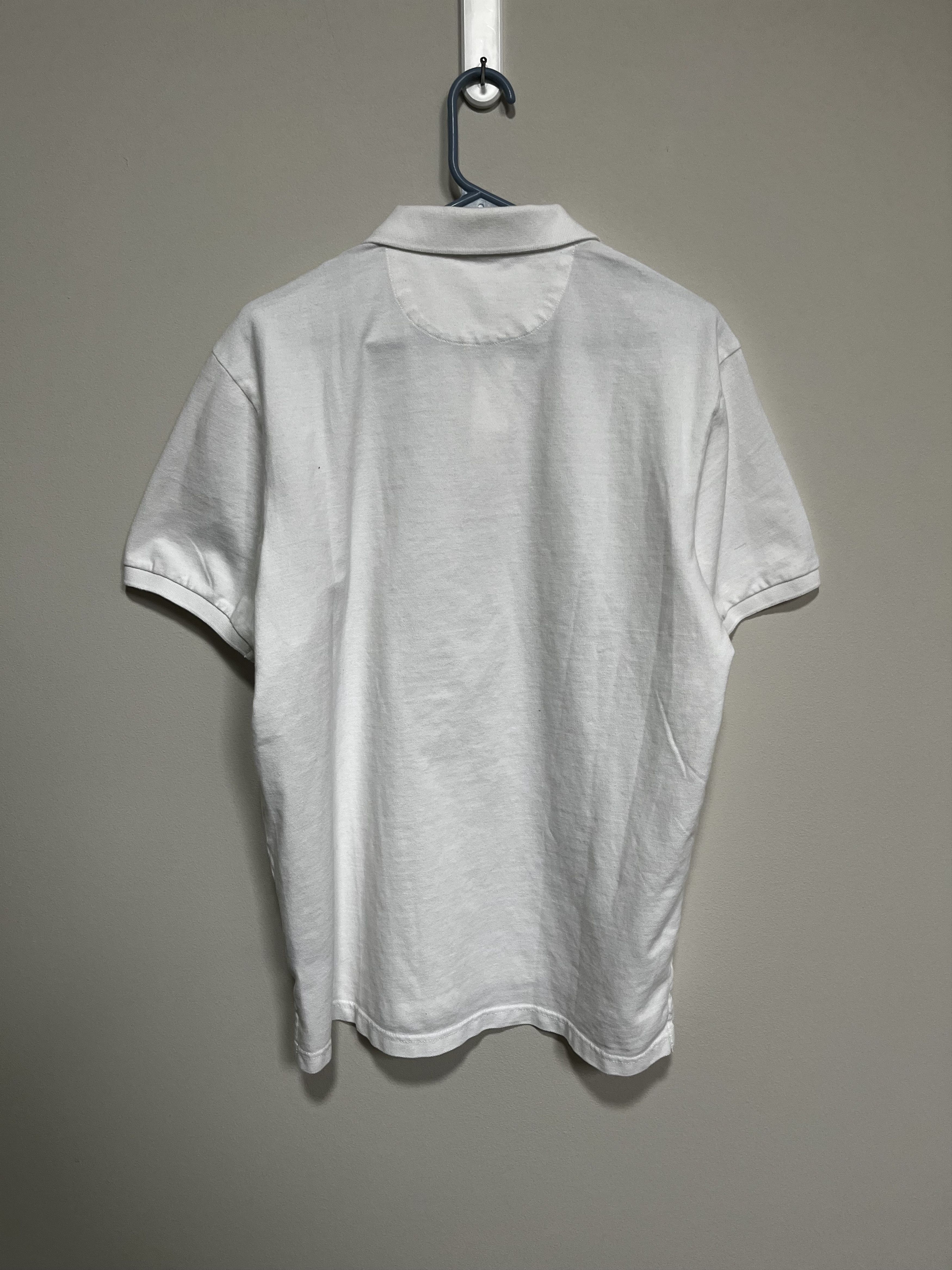 American Eagle Outfitters American Eagle Super Soft Standard Fit Polo - White (L) New Size US L / EU 52-54 / 3 - 2 Thumbnail