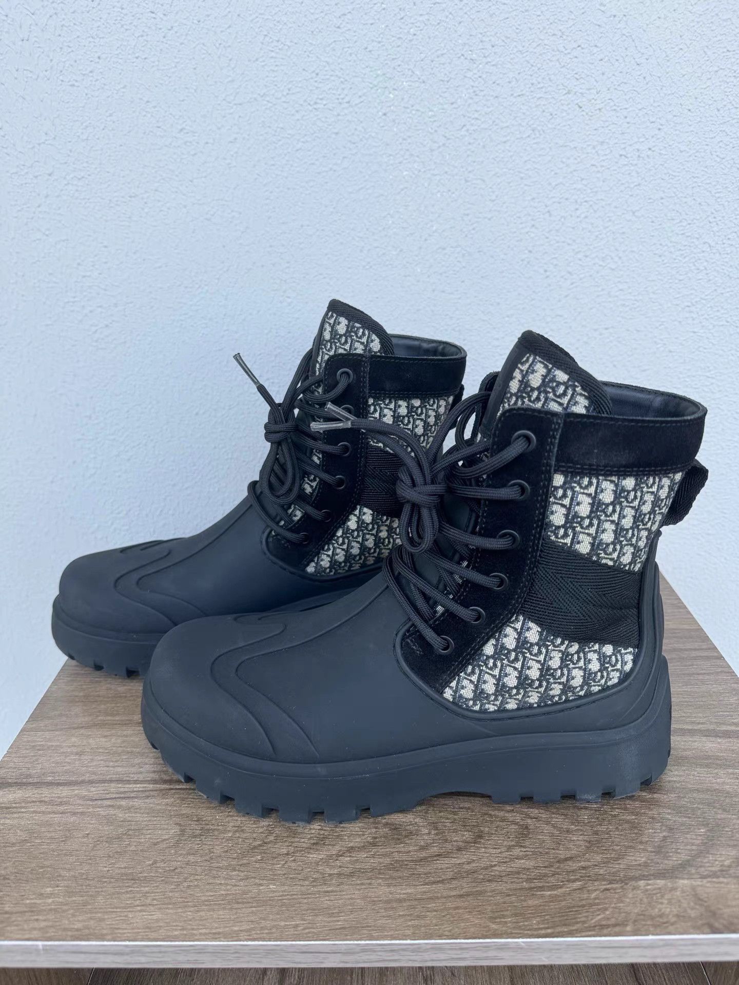Dior Dior Monogram Military Boots K6 Size US 9 / IT 39 - 1 Thumbnail