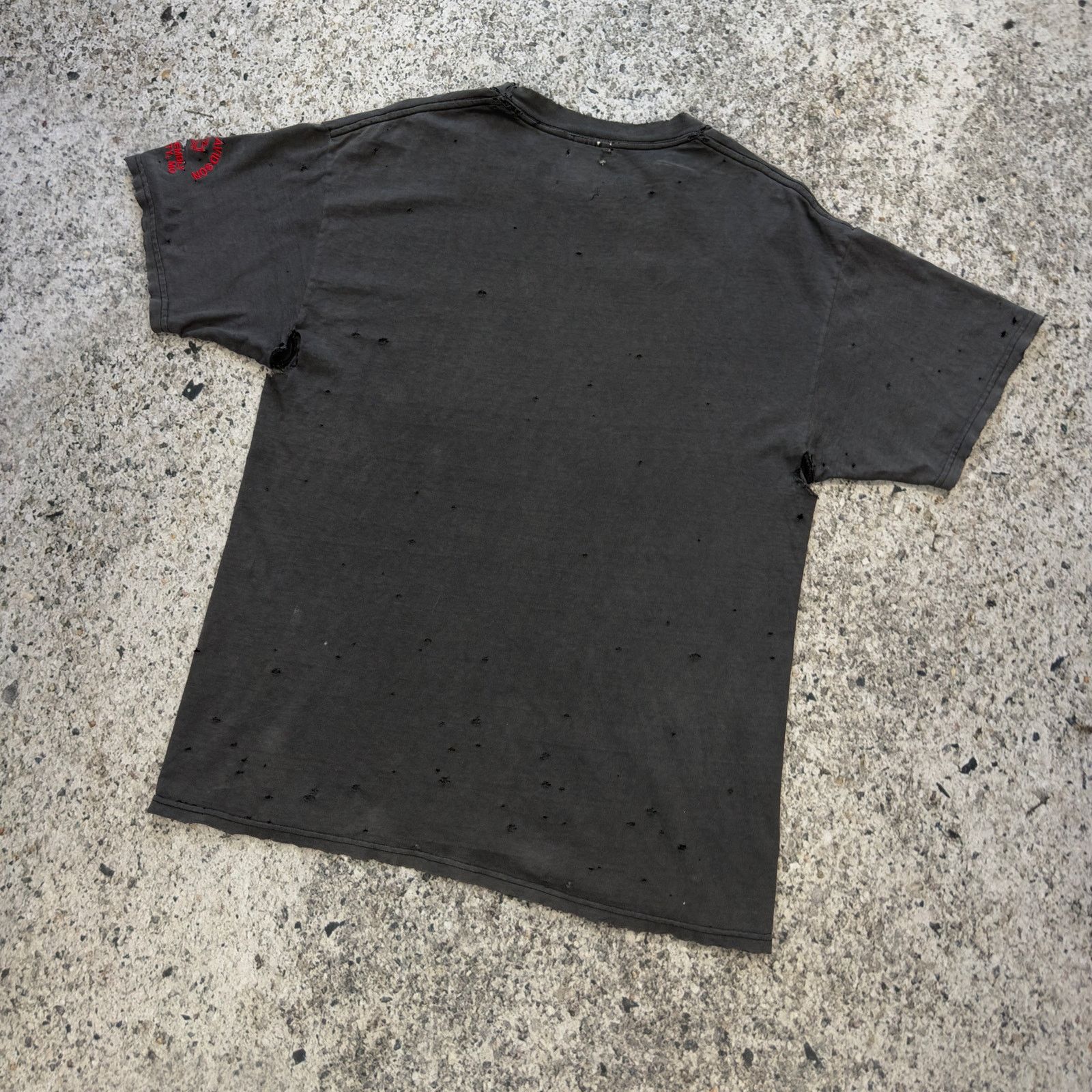 Harley Davidson Harley Davidson Thrashed Distressed Tee ERD Grunge Biker Size US XL / EU 56 / 4 - 6 Thumbnail