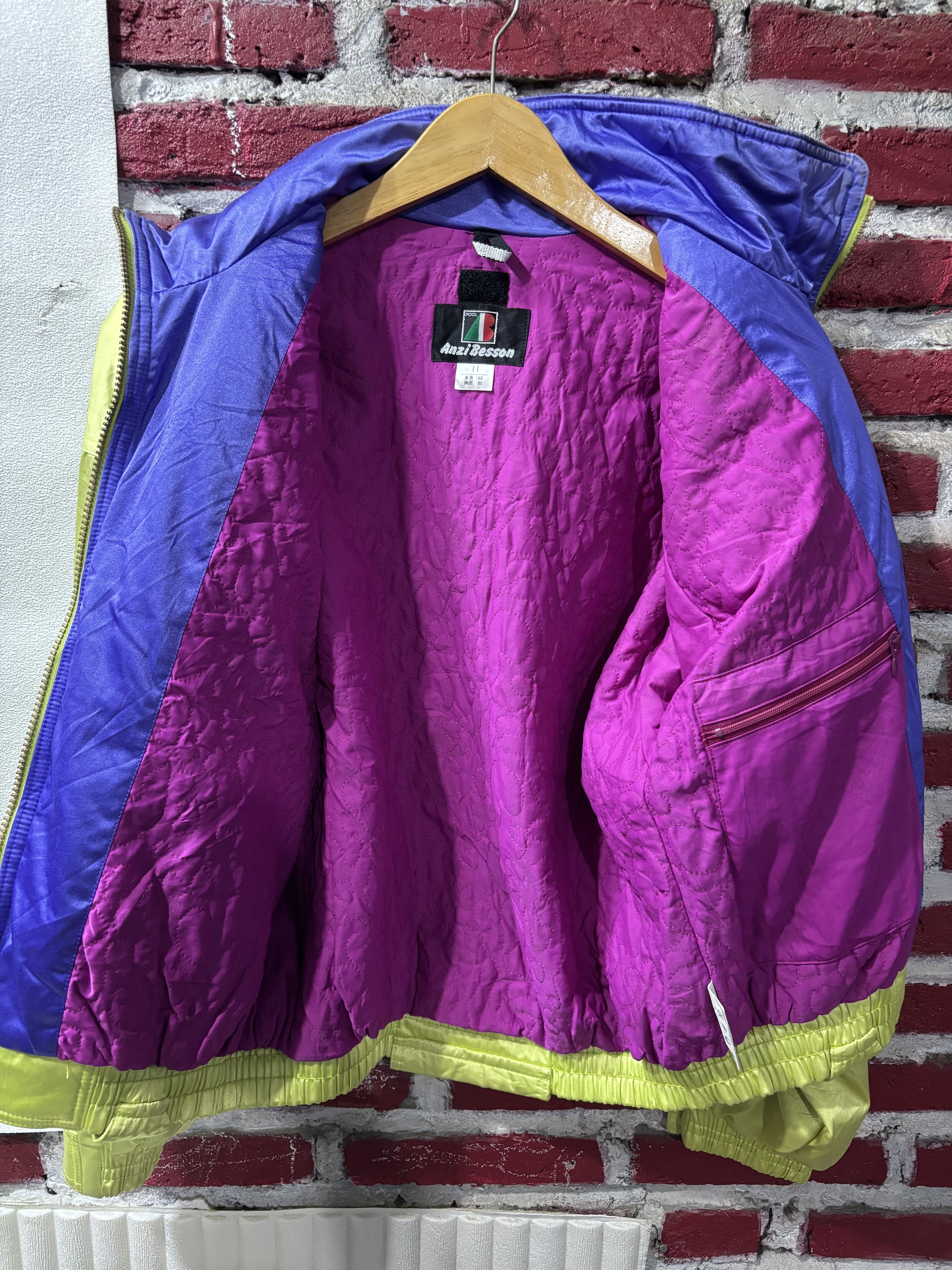 Vintage Ski Racing jacket vintage ANZI BESSON Size US L / EU 52-54 / 3 - 4 Thumbnail