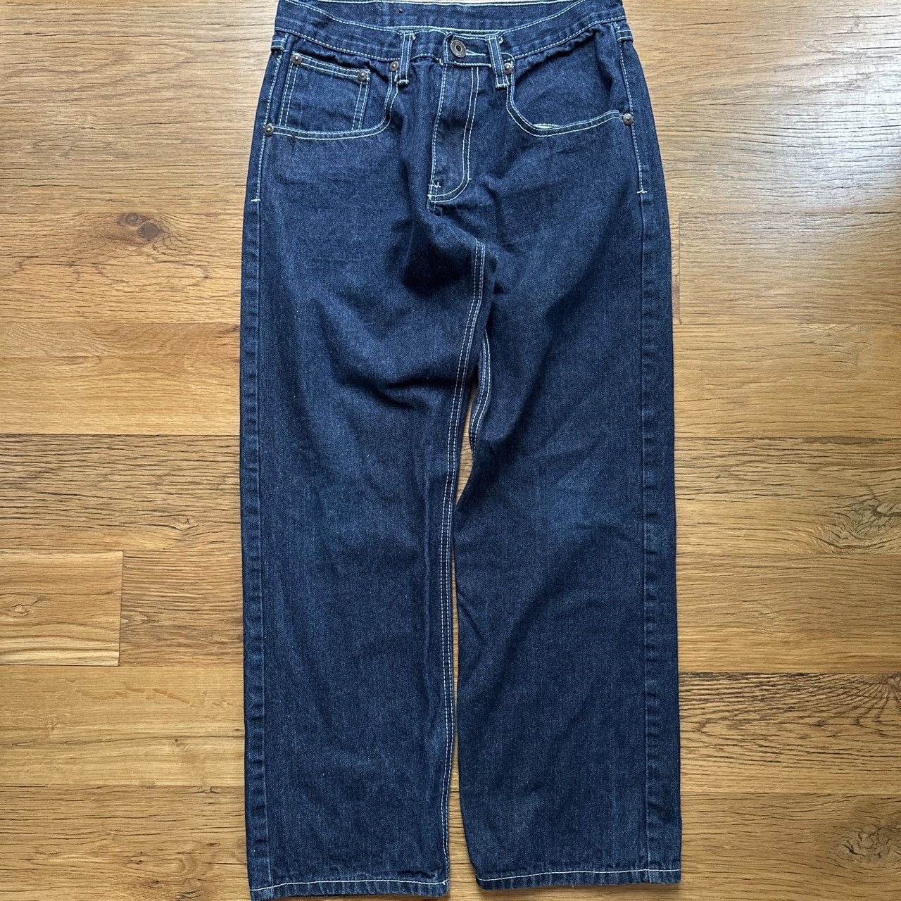 Other Pag Collection Denim Mens Wide Leg 30x27 Y2K Hip-Hop Jeans Size US 30 / EU 46 - 2 Thumbnail
