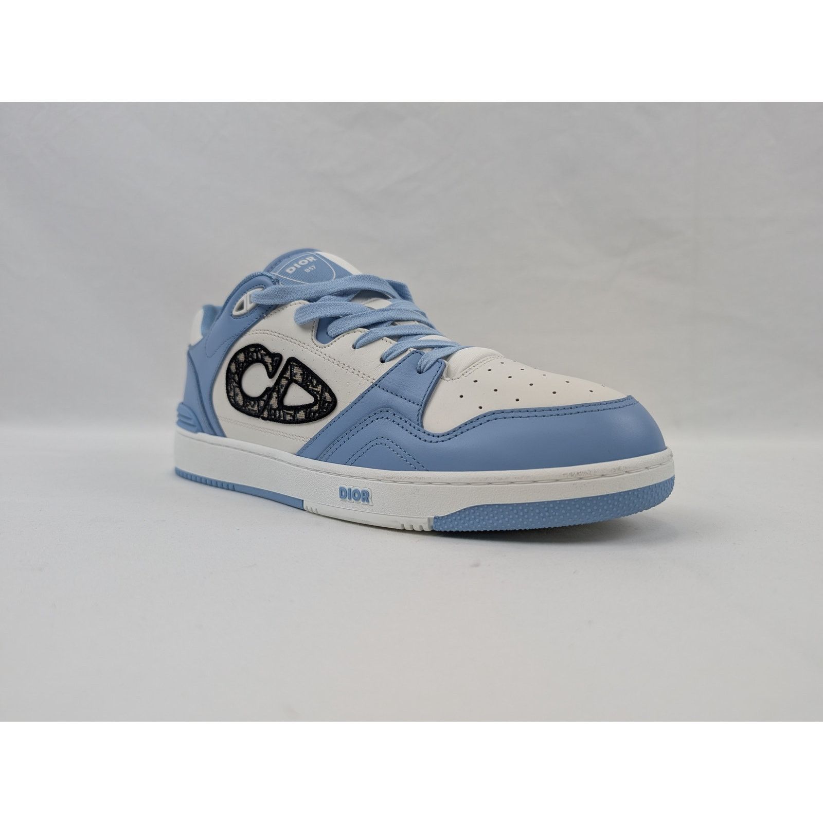 Dior o1rshd1 M-B57 LT Calf Sneakers in Light Blue Size US 12 / EU 45 - 2 Thumbnail