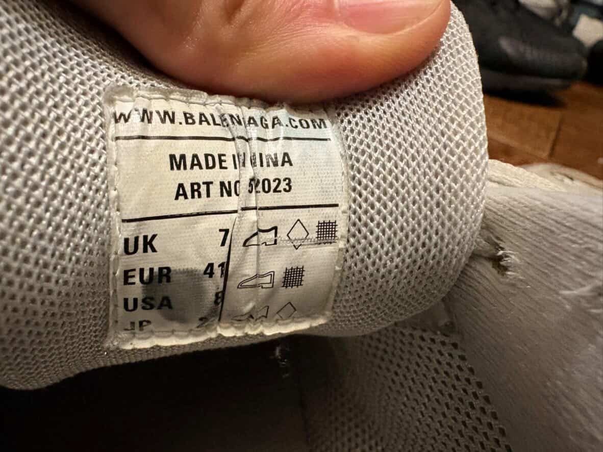 Balenciaga White Balenciaga tracks Size US 8 / EU 41 - 6 Thumbnail