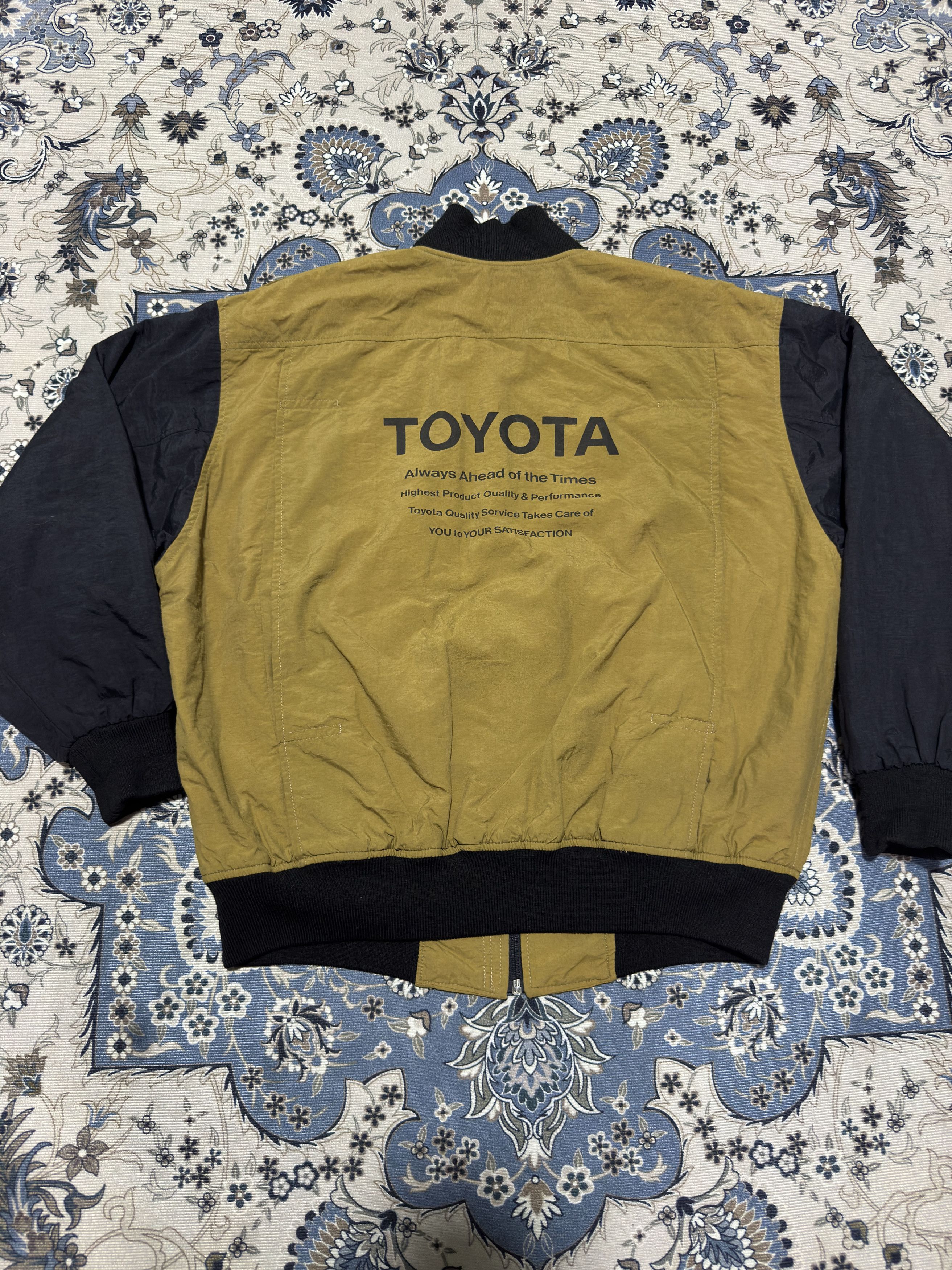Vintage Toyota Techno Racing TRD Bomber Jacket Honda Mugen