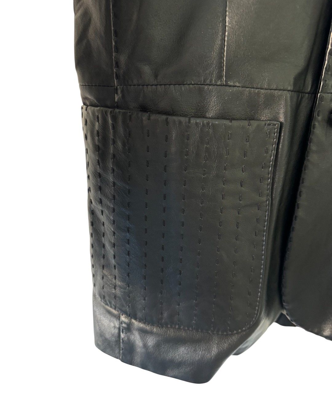 Roberto Cavalli LAMBSKIN LEATHER JACKET Size US M / EU 48-50 / 2 - 5 Thumbnail