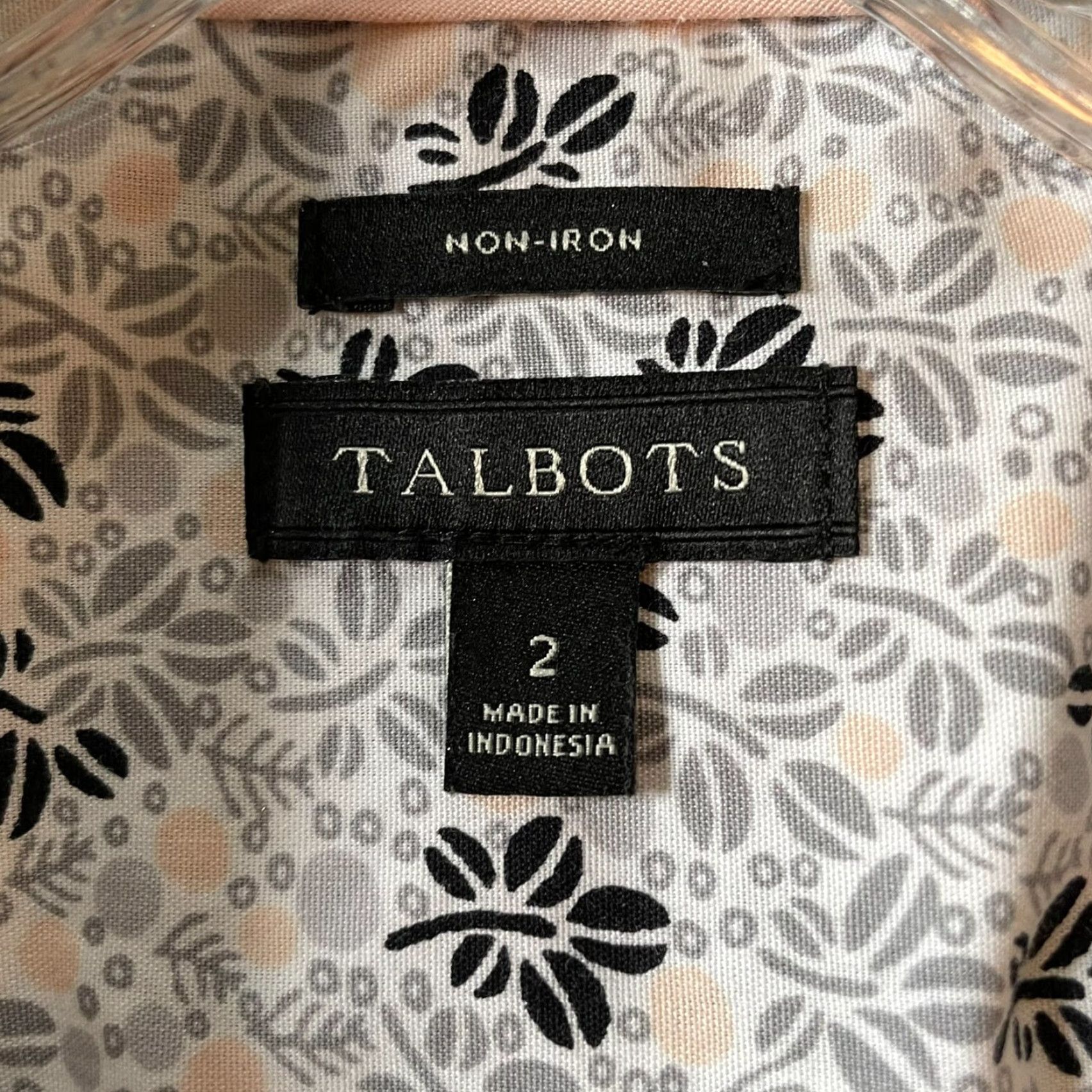 Talbots Talbots Blouse Shirt Womens Size 2 Floral Multicolor Long Sleeve Button Non-Iron Casual Workwear Size XS / US 0-2 / IT 36-38 - 4 Thumbnail