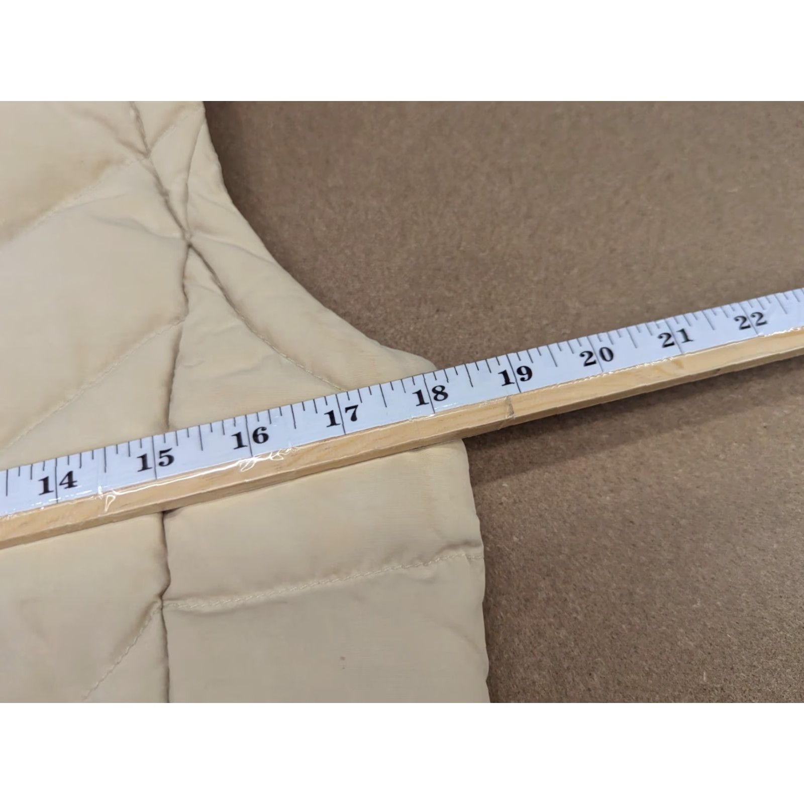 Vintage Vintage Polo Jeans Company Womens Goose Down Vest S Creamy White Gilet Polo Jeans Company Vest Down Sleeveless Button Casual Winter Womens Size 28" / US 6 / IT 42 - 3 Thumbnail