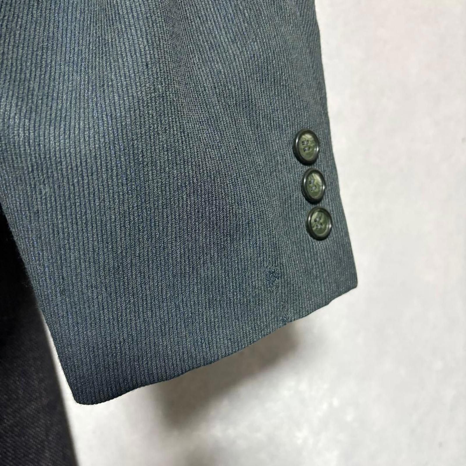 Lanvin Lanvin - Men's Classic Double-Breasted Suit in Dark Grey Size 38R - 9 Thumbnail