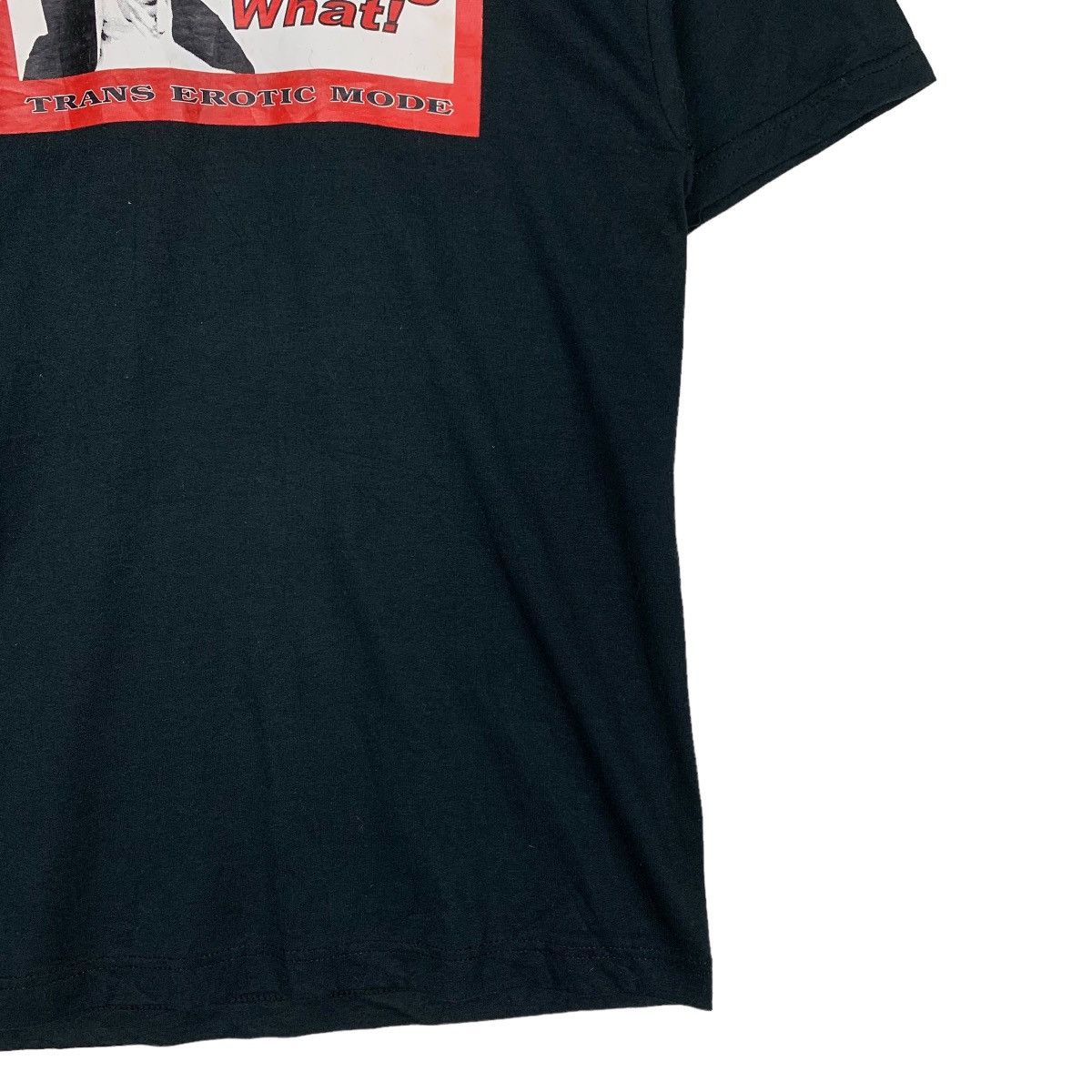 Vintage TRANS EROTIC MODE SO FUCKING WHAT! PRINTED TEE #0277-C12 Size US S / EU 44-46 / 1 - 5 Thumbnail
