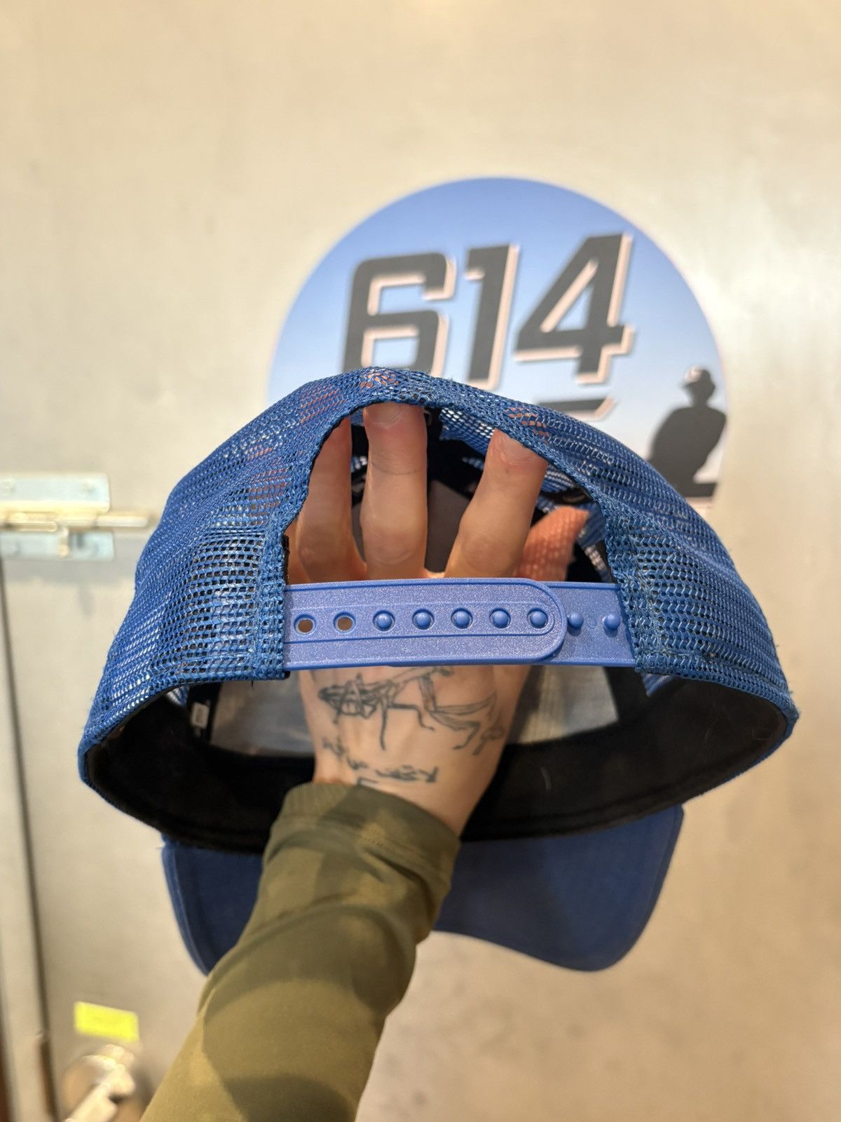 Bape Bapesta Hat Blue Size ONE SIZE - 2 Thumbnail