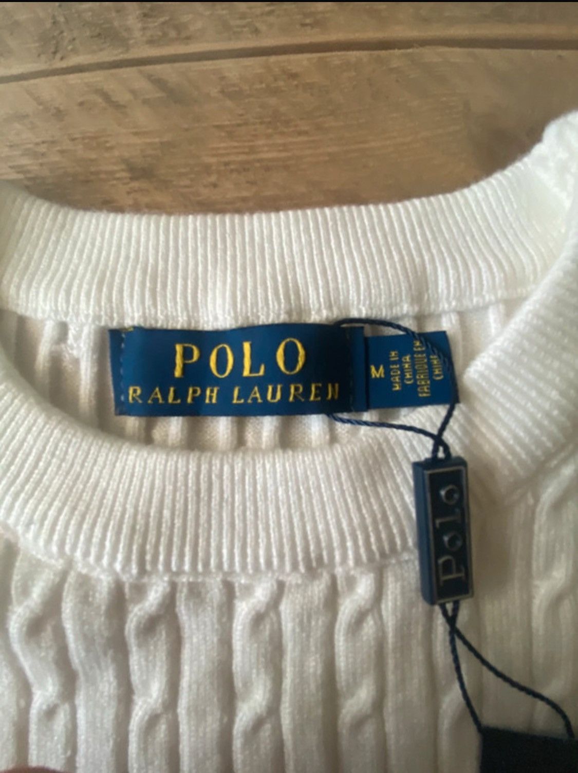 Polo Ralph Lauren Ralph Lauren knitwear white Size US M / EU 48-50 / 2 - 5 Thumbnail