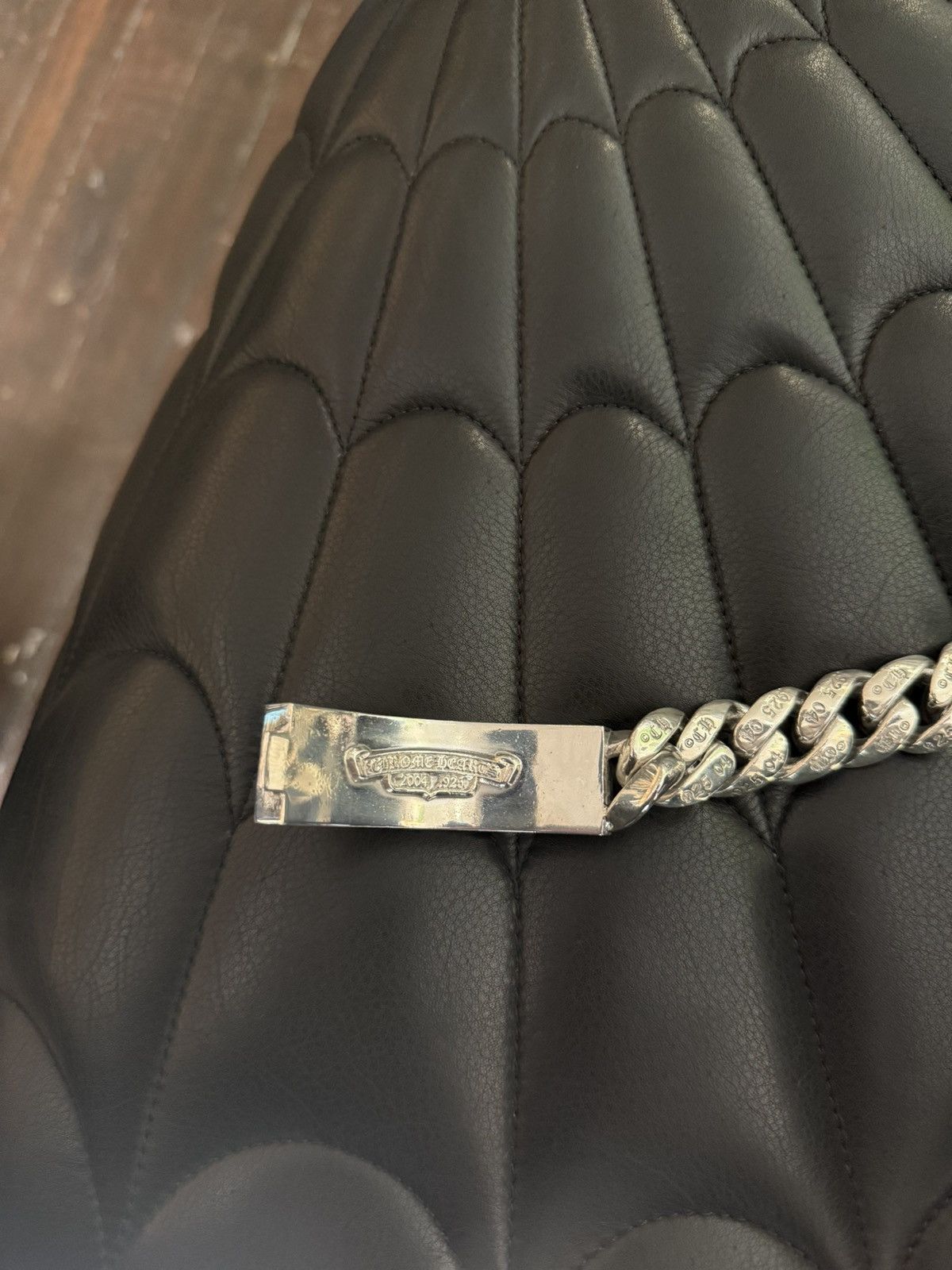 Chrome Hearts CHROME HEARTS 1:1 FACTORY DIAMOND XXL JUMBO FUCK BRACELET Size ONE SIZE - 9 Thumbnail