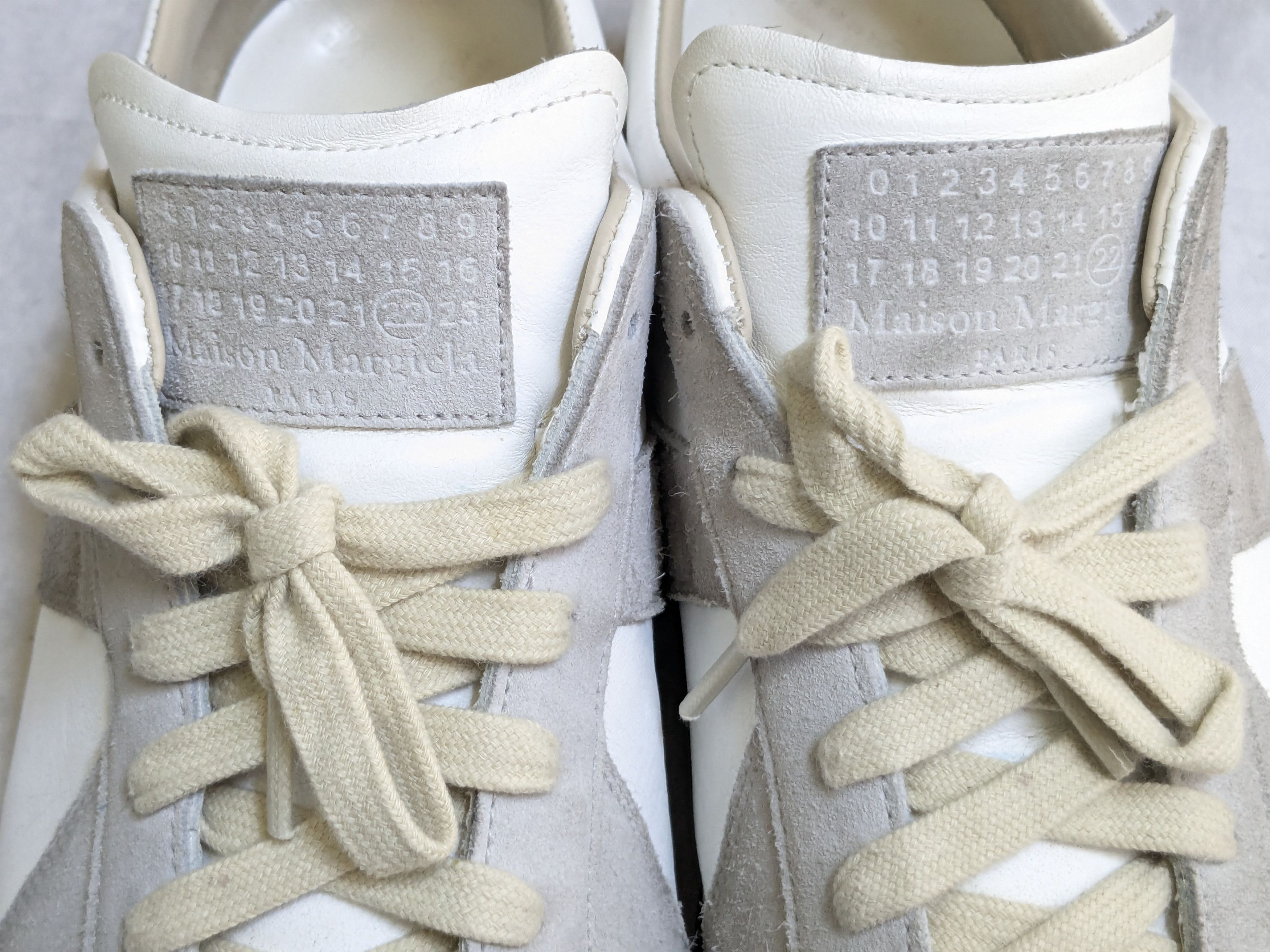 Maison Margiela Replica sneakers GATs Maison Margiela White Gray 13 46 Size US 13 / EU 46 - 2 Thumbnail