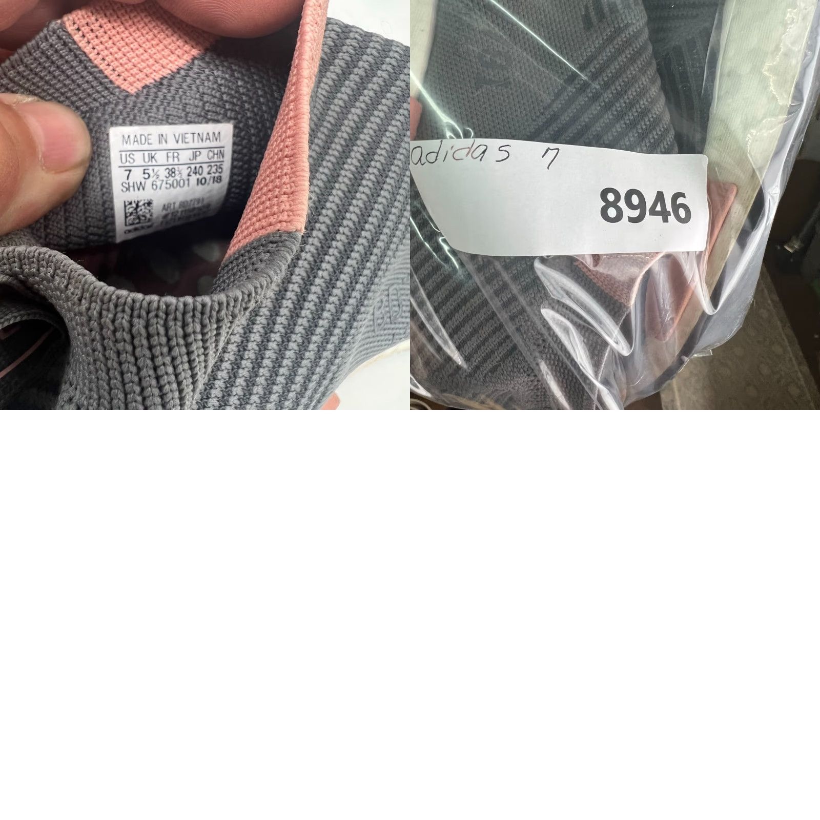 Adidas adidas NMD CS1 Primeknit Sneaker Women Size 7 Grey 675001 Size US 7 / IT 37 - 8 Thumbnail