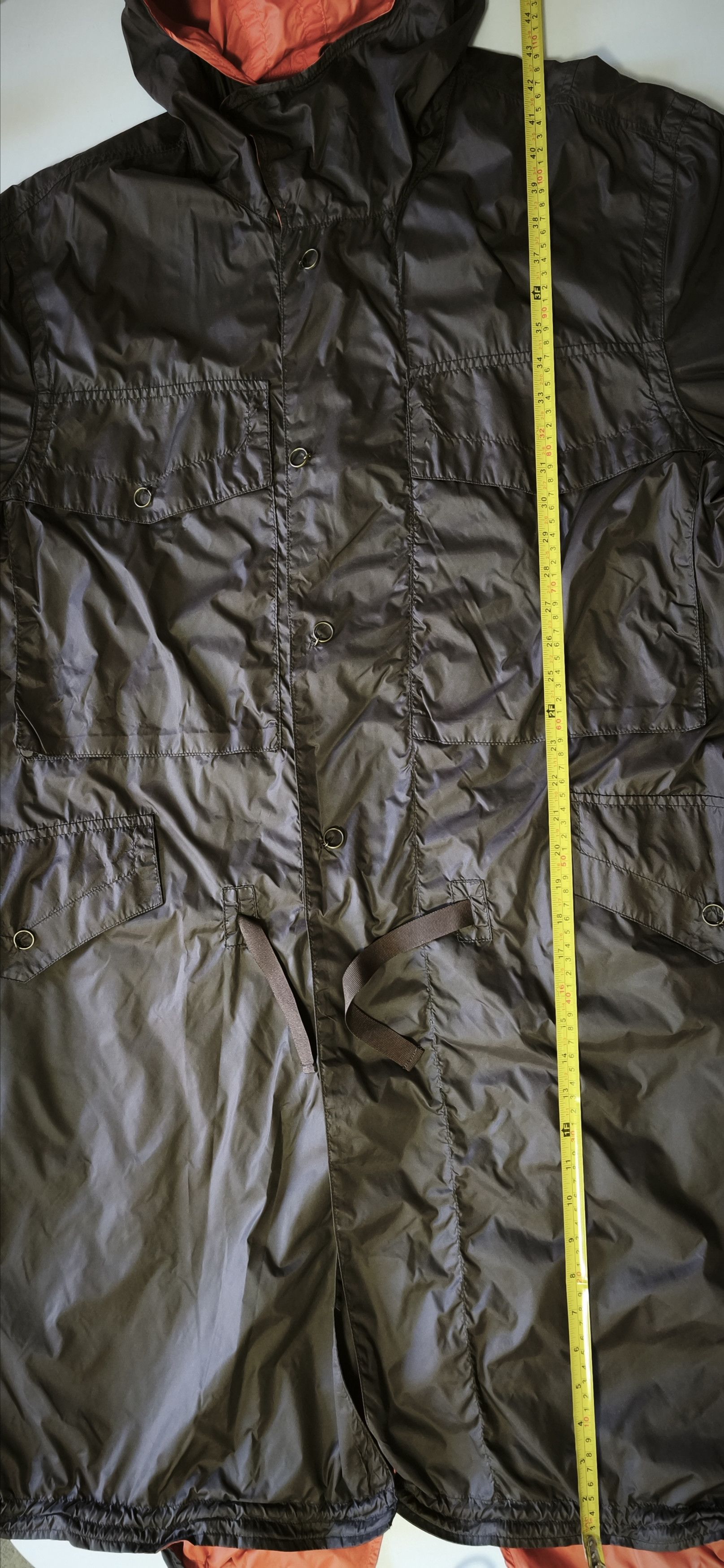 Jean Paul Gaultier Fishtail parka, in nylon, made up of two detachable pieces. Size US L / EU 52-54 / 3 - 21 Thumbnail