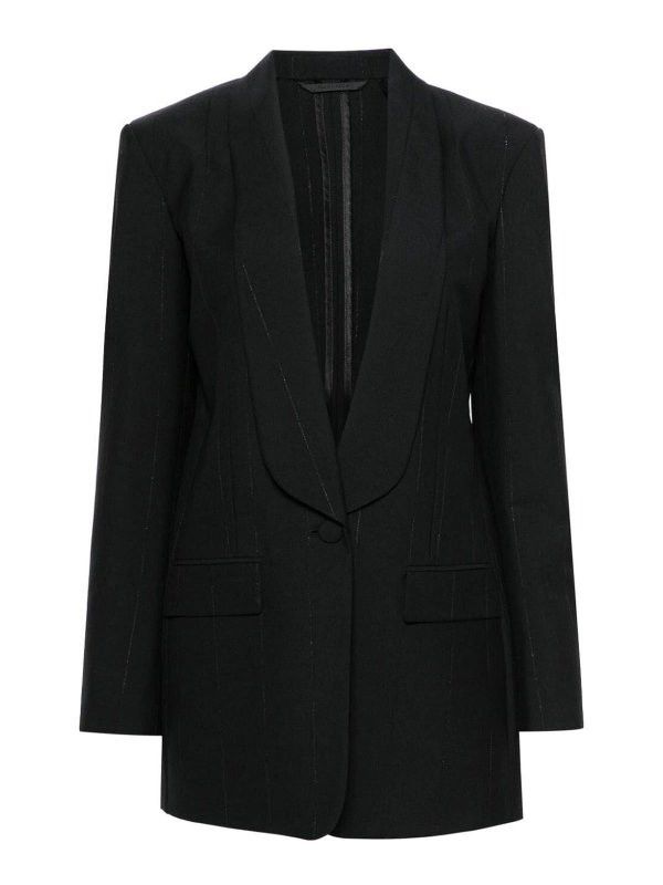 Givenchy o1n1vont0326 Fitted Jacket in Black Size XS / US 0-2 / IT 36-38 - 1 Thumbnail