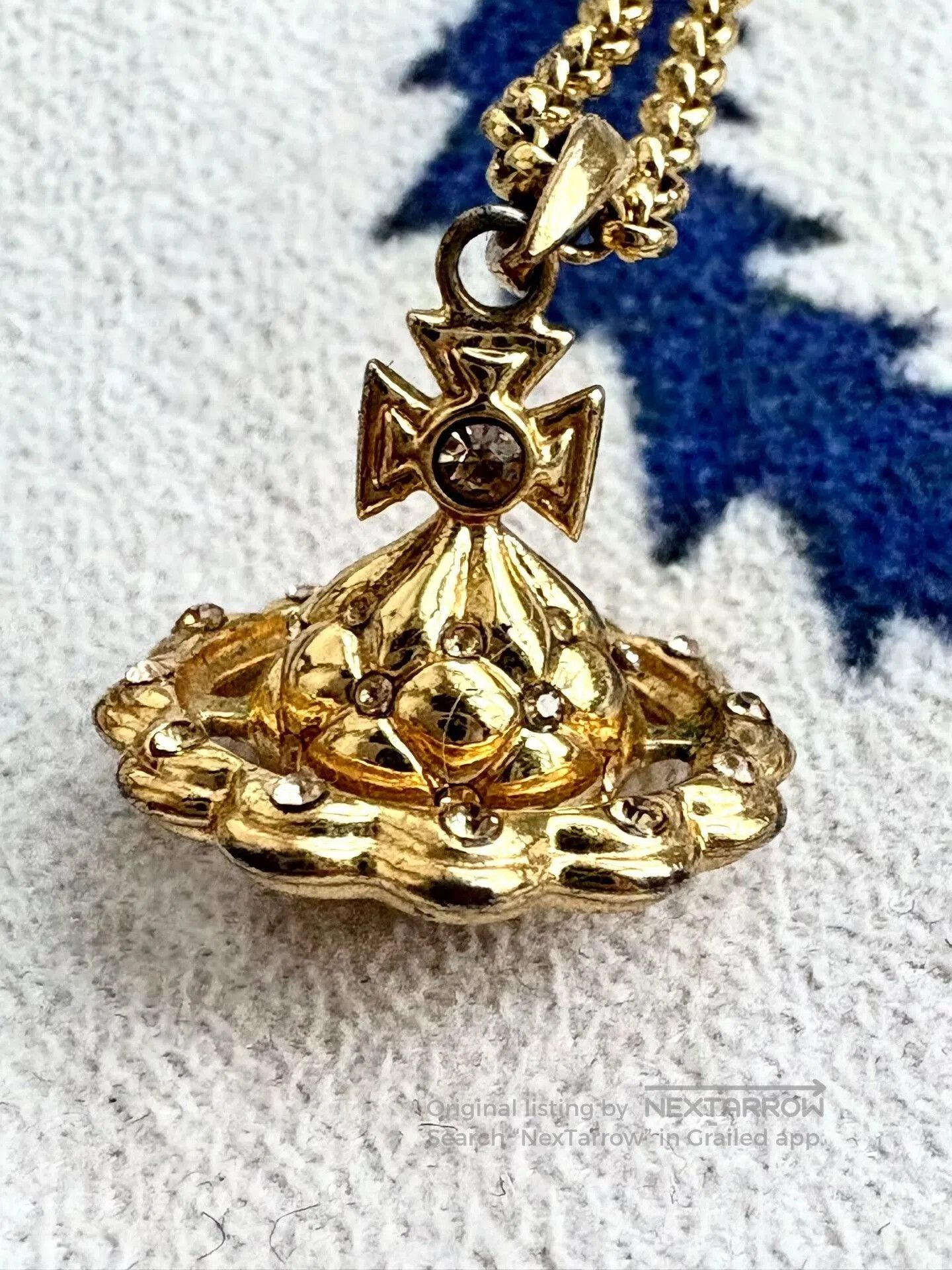 Vivienne Westwood Vivienne Westwood Gold Orb Necklace. Size ONE SIZE - 1 Thumbnail