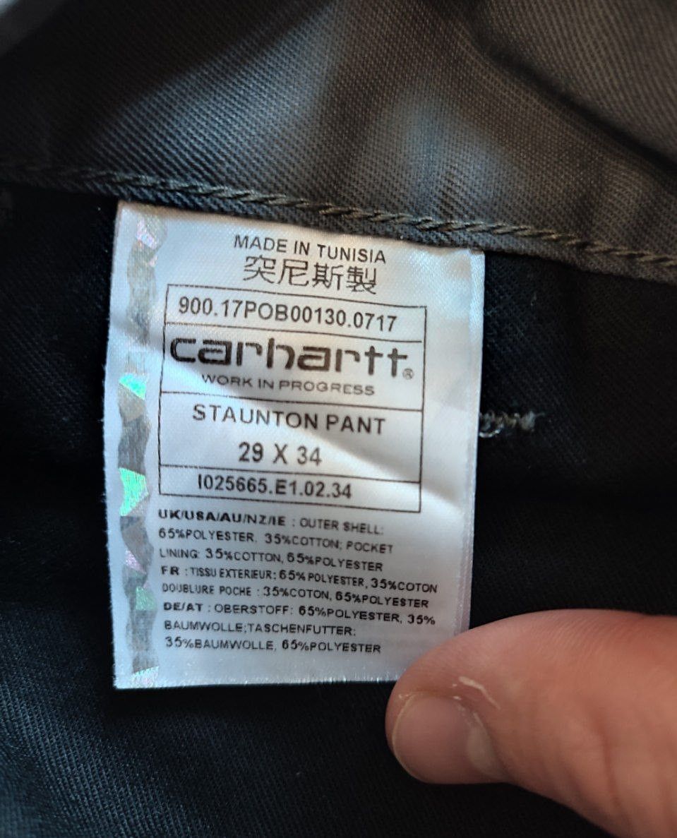 Carhartt Carhartt Work Pants Men’s Size 29x34 gray Rugged Workwear Size US 29 - 8 Thumbnail