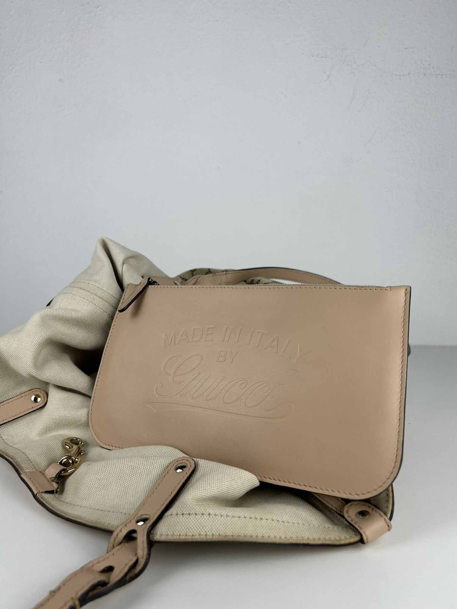 Gucci Gucci GG monogram canvas tote bag with pouch Size ONE SIZE - 17 Thumbnail