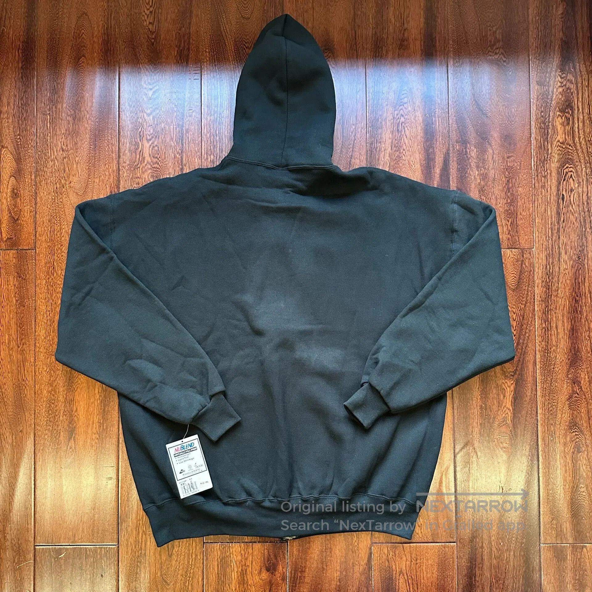 Russell Athletic Russell Vintage 90s Black Hoodie. Size US M / EU 48-50 / 2 - 2 Thumbnail