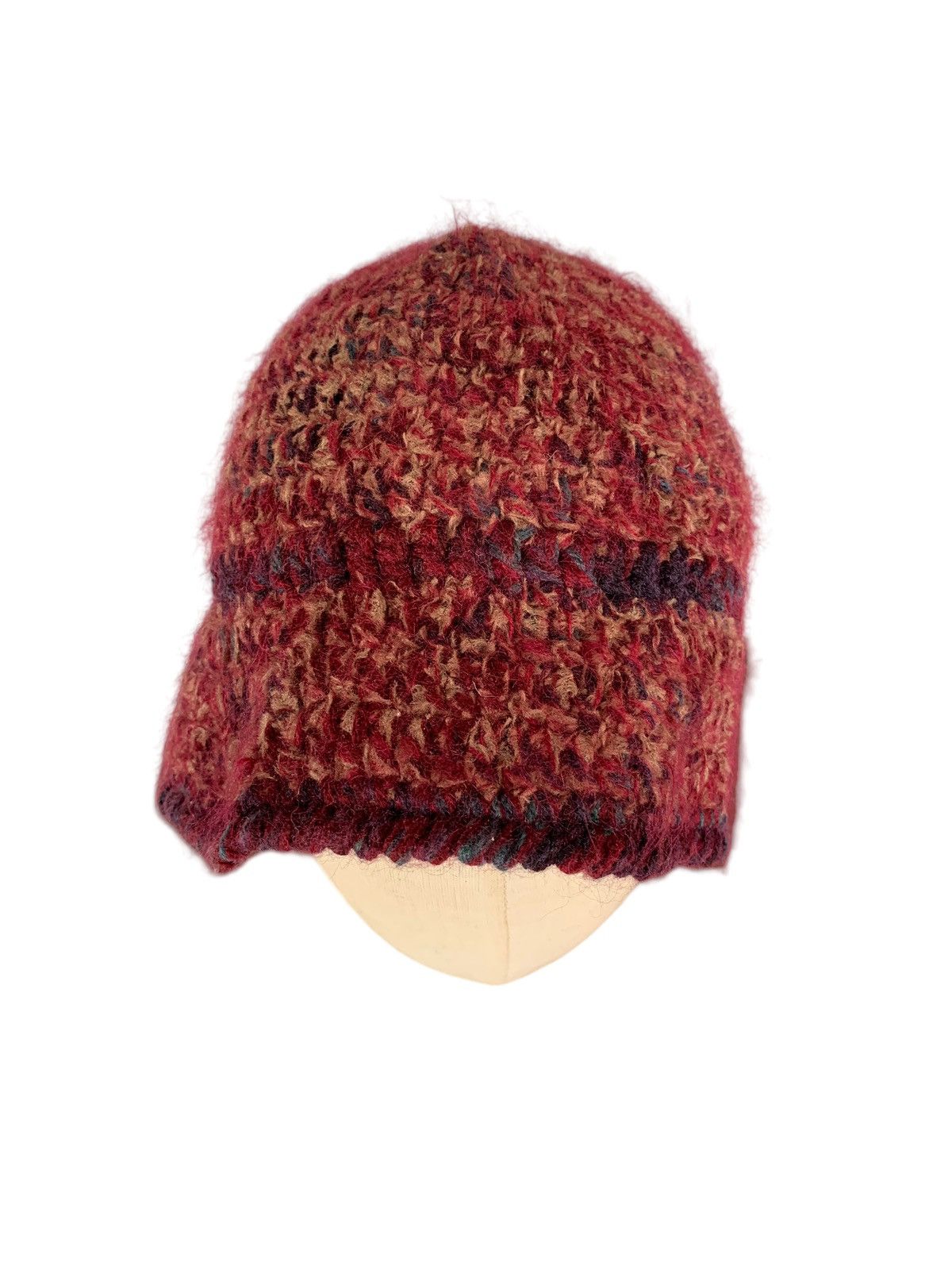 Japanese Brand × Kapital × Vintage Hippies Style Rare Hairy Knitted Bucket Hats🌈 Size ONE SIZE - 7 Thumbnail