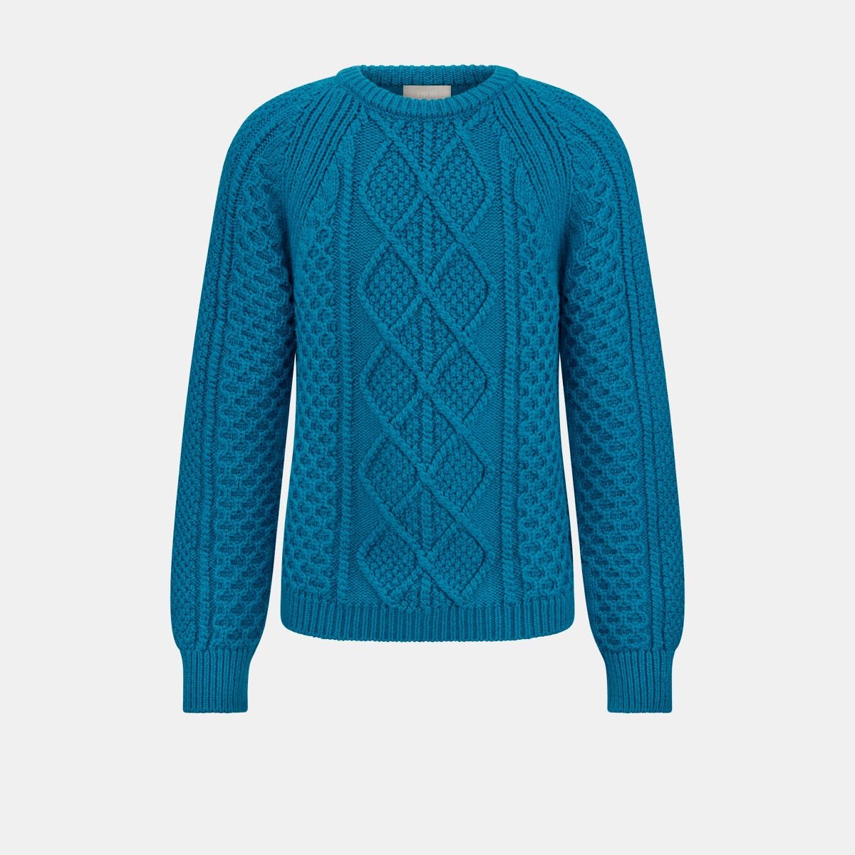 o1w1db11024 Round-Neck Sweater in Navy Blue