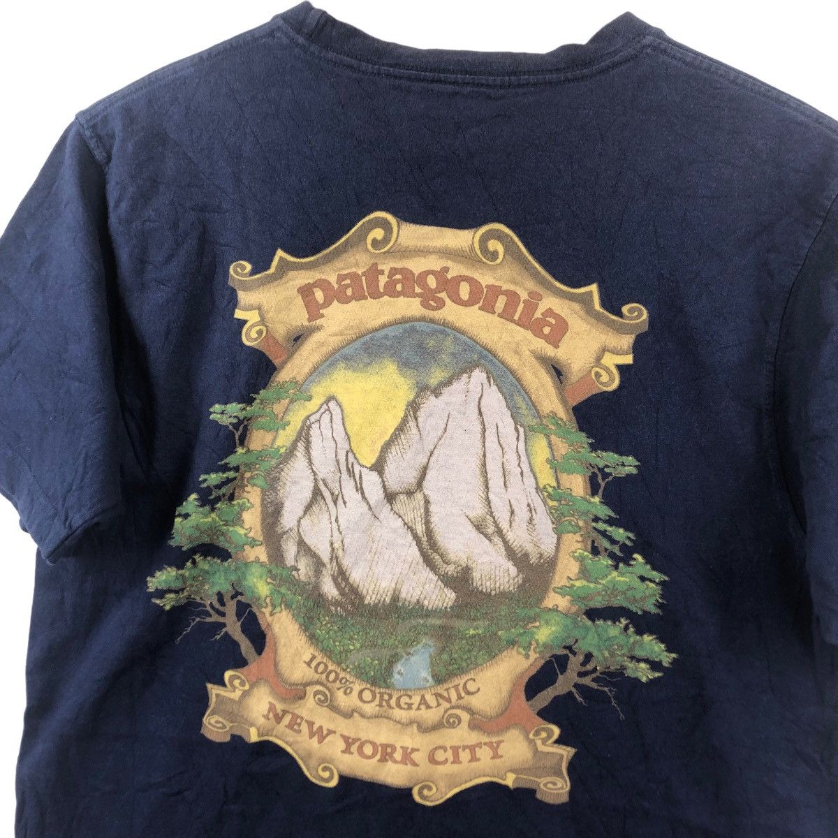 Patagonia Vintage PATAGONIA NEW YORK City Peak Organic Cotton Tee Size US S / EU 44-46 / 1 - 4 Thumbnail