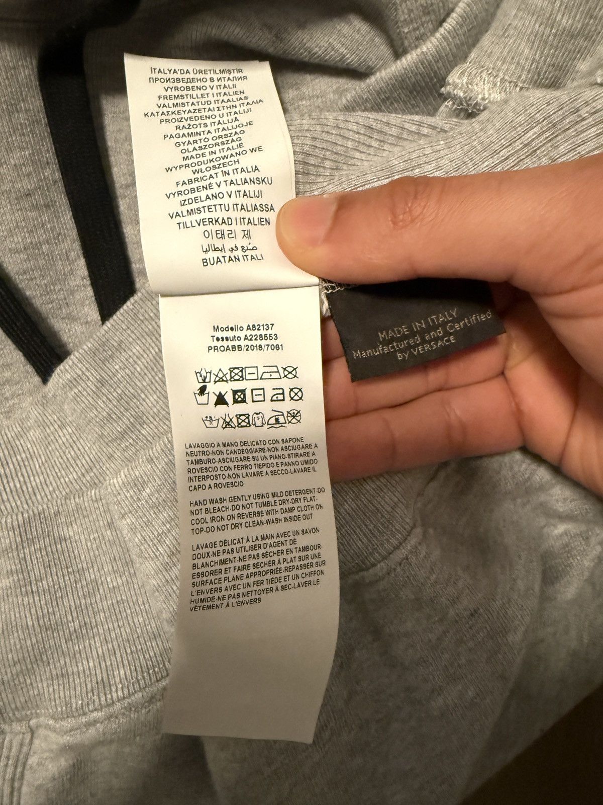 Versace Versace Hoodie Size US S / EU 44-46 / 1 - 5 Thumbnail