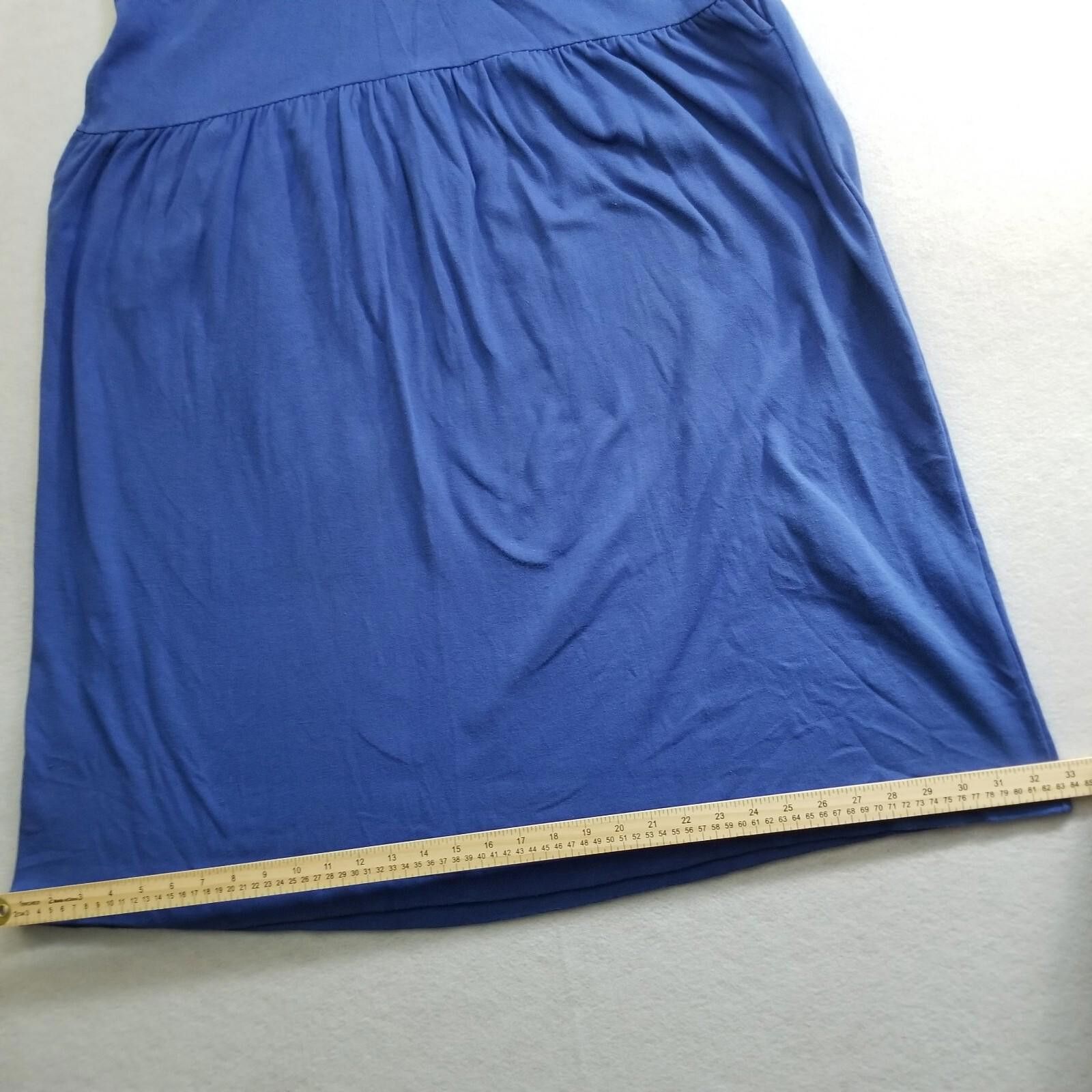 Polo Ralph Lauren VTG All Week Long Medium Women's Long Blue Polo Dress Size M / US 6-8 / IT 42-44 - 10 Thumbnail