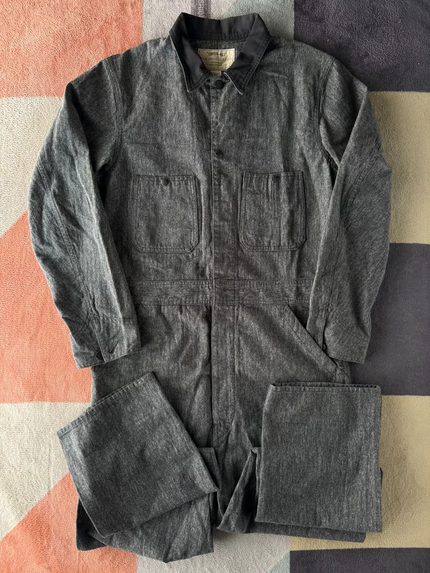 RRL Ralph Lauren Ralph Lauren Double RL Mechanic Jumpsuit Size US 30 / EU 46 - 1 Thumbnail