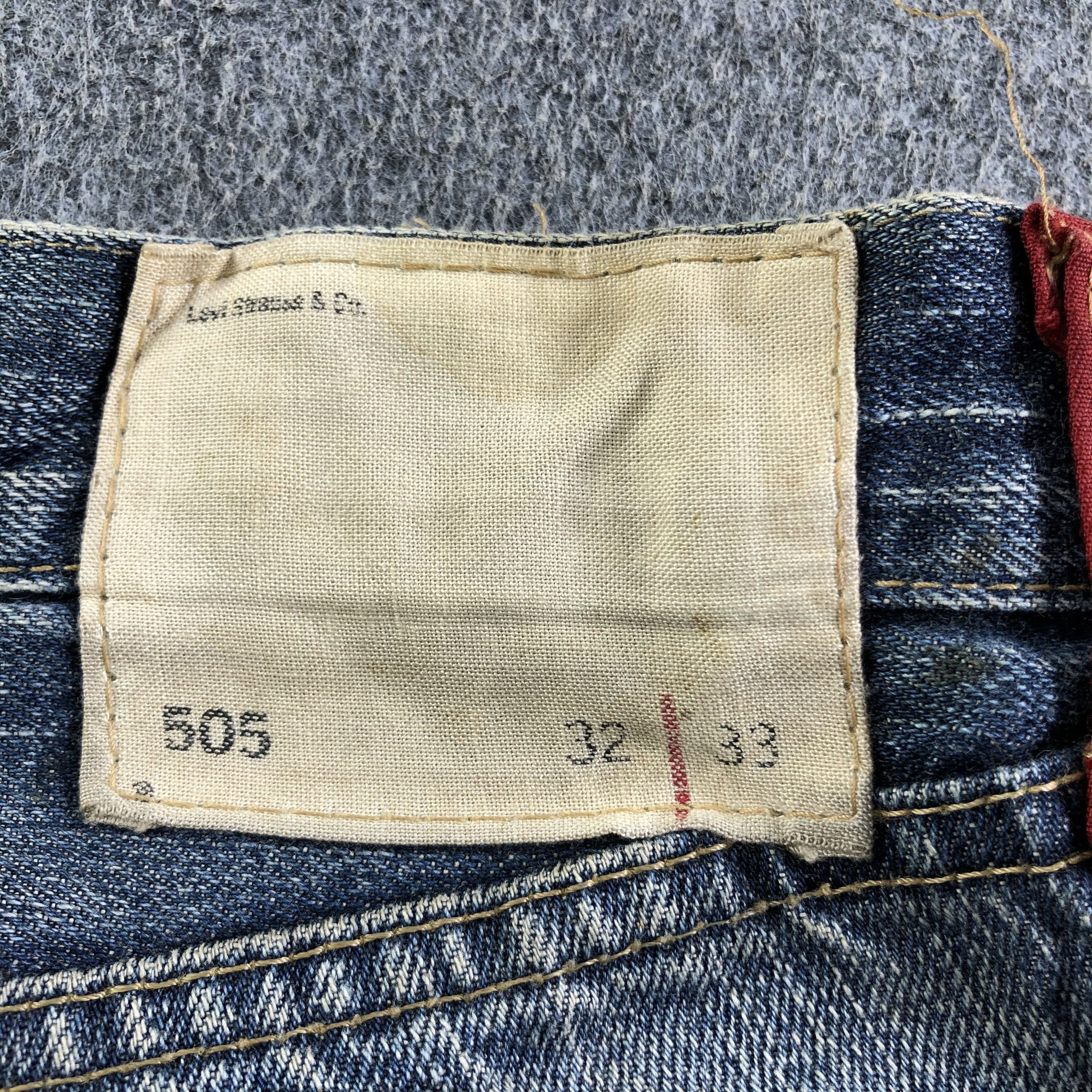 Levi's 90s Vintage Levis 505 Jeans-J3553 Size US 33 - 5 Thumbnail