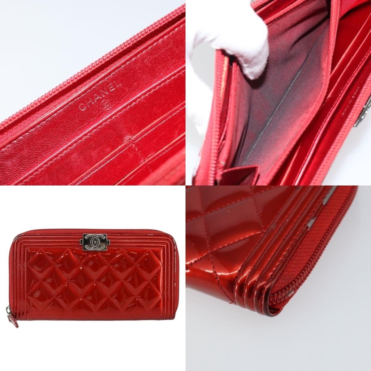 Chanel Chanel Boy CHANEL Long Wallet Size ONE SIZE - 5 Thumbnail