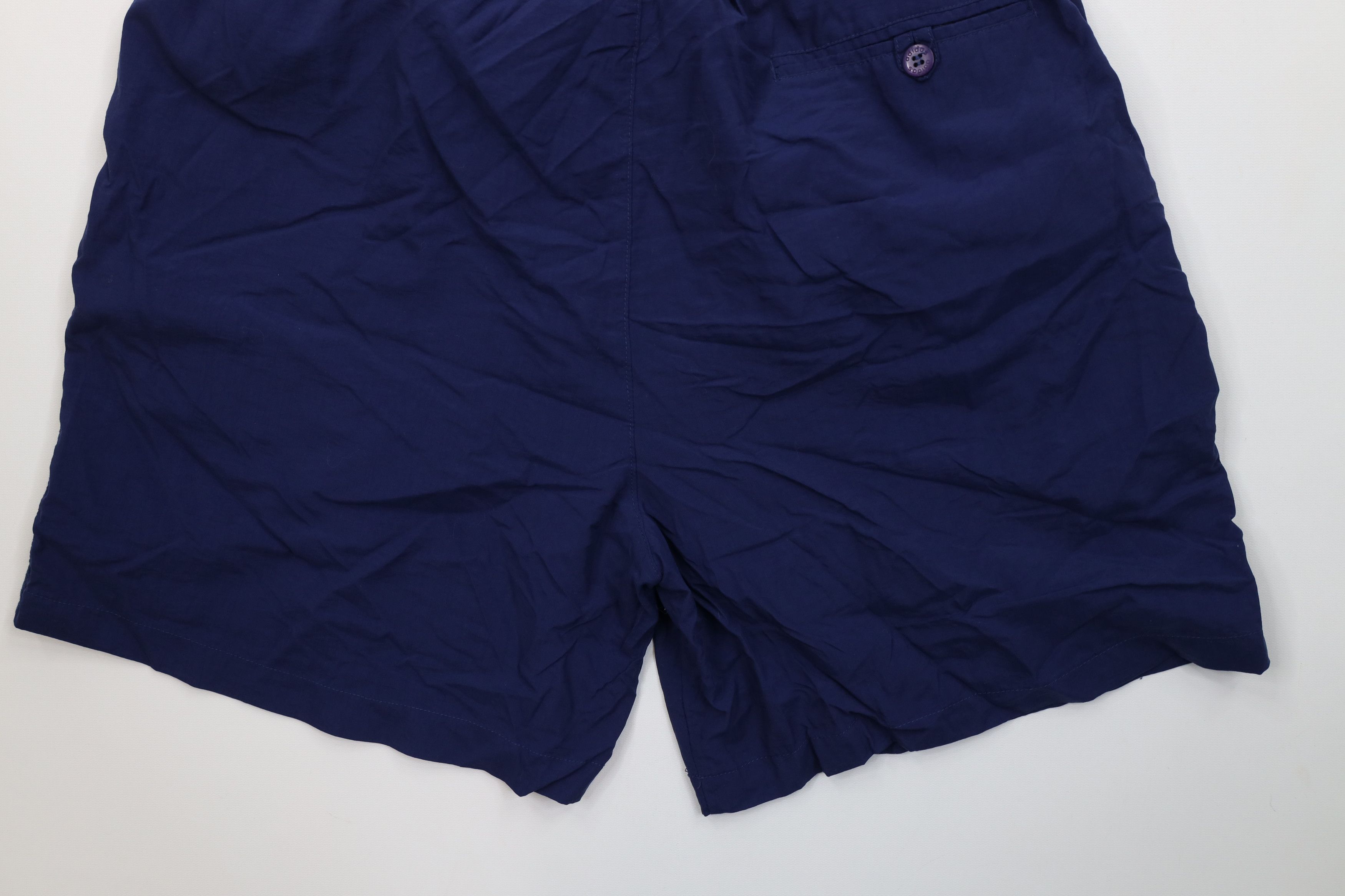 Adidas Vintage 90s Adidas Spell Out Above Knee Shorts Baggies Nylon Size US 34 / EU 50 - 14 Thumbnail