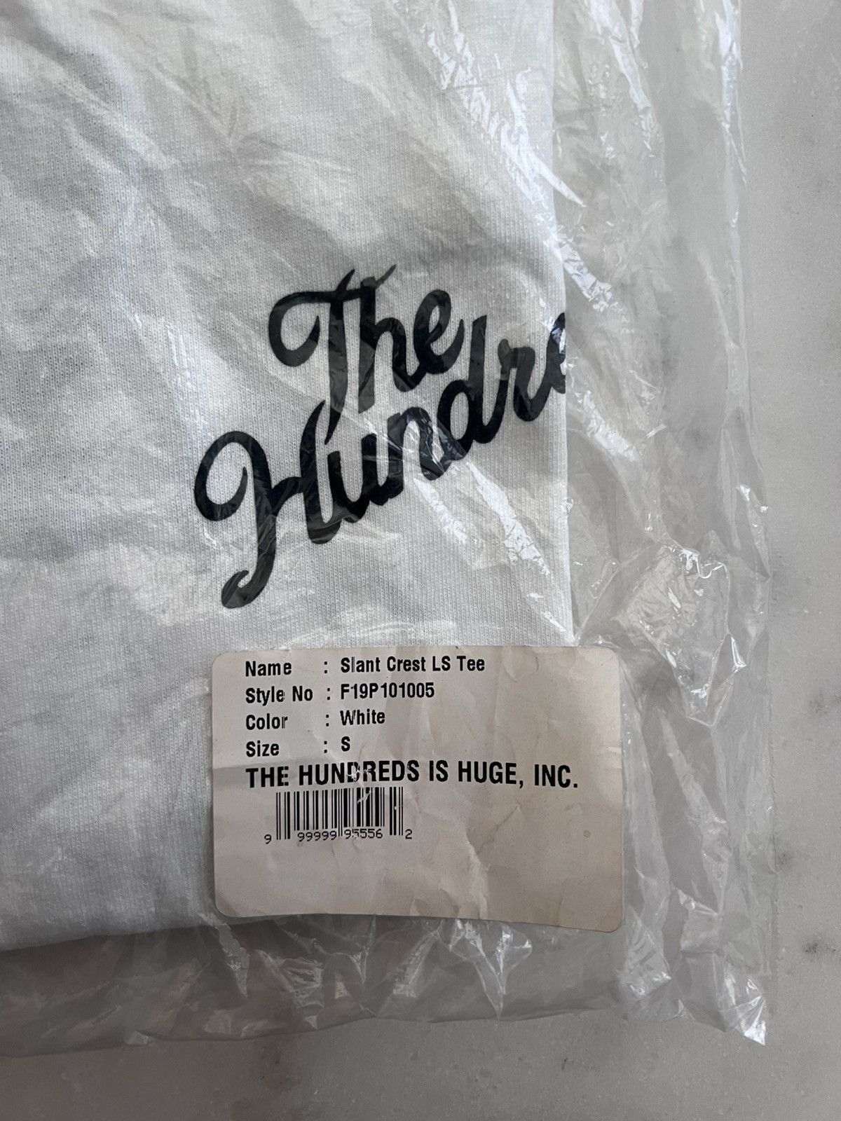 The Hundreds THE HUNDREDS SLANT CREST LONG SLEEVE T-SHIRT Size US S / EU 44-46 / 1 - 2 Thumbnail