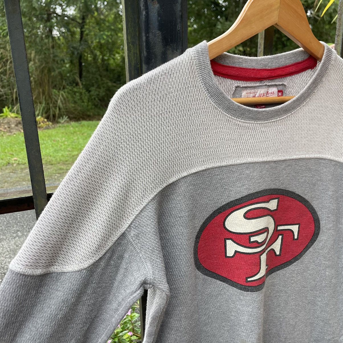 NFL × Vintage 🔥NFL San Francisco 49ers Big Logo Waffle Long Sleeves Shirts Size US S / EU 44-46 / 1 - 6 Thumbnail