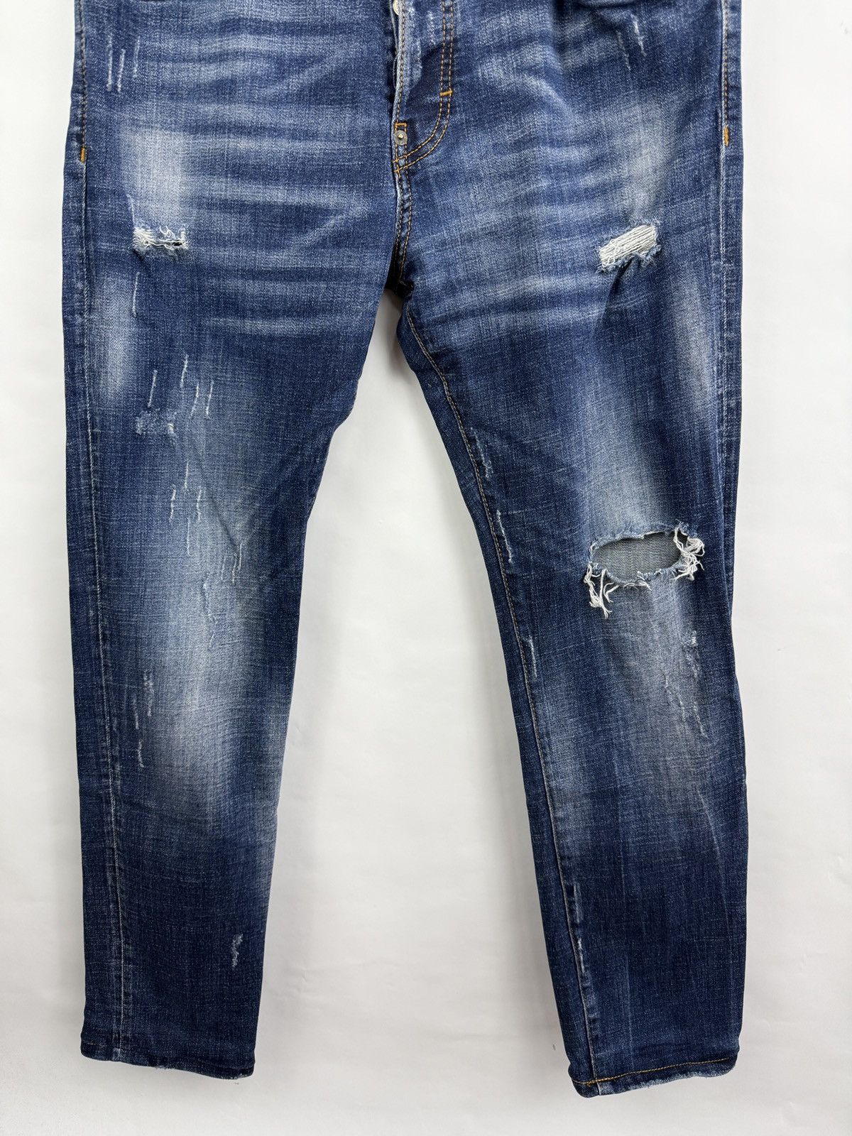 Dsquared2 🇮🇹 Dsquared2 Caten Twins Jeans Made In Italy Y2K Rare Retro Size US 34 / EU 50 - 9 Thumbnail