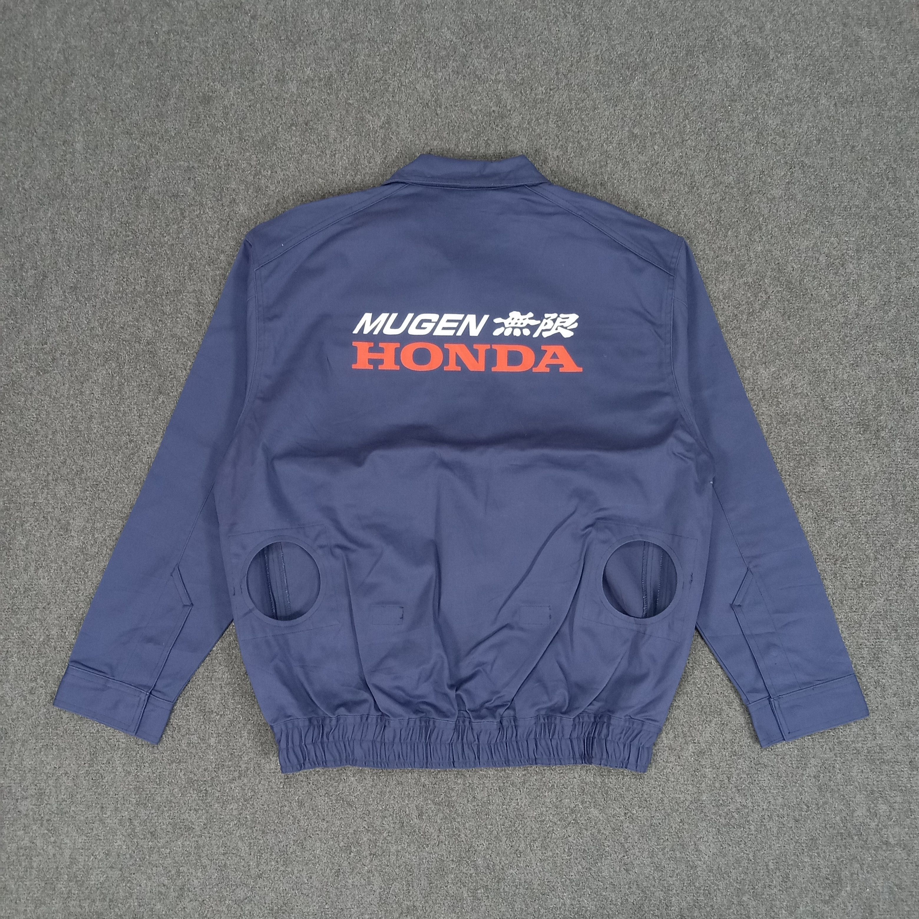 Honda × Vintage Mugen Honda Japanese Racing Team Custom Art Jacket Size US XL / EU 56 / 4 - 1 Thumbnail