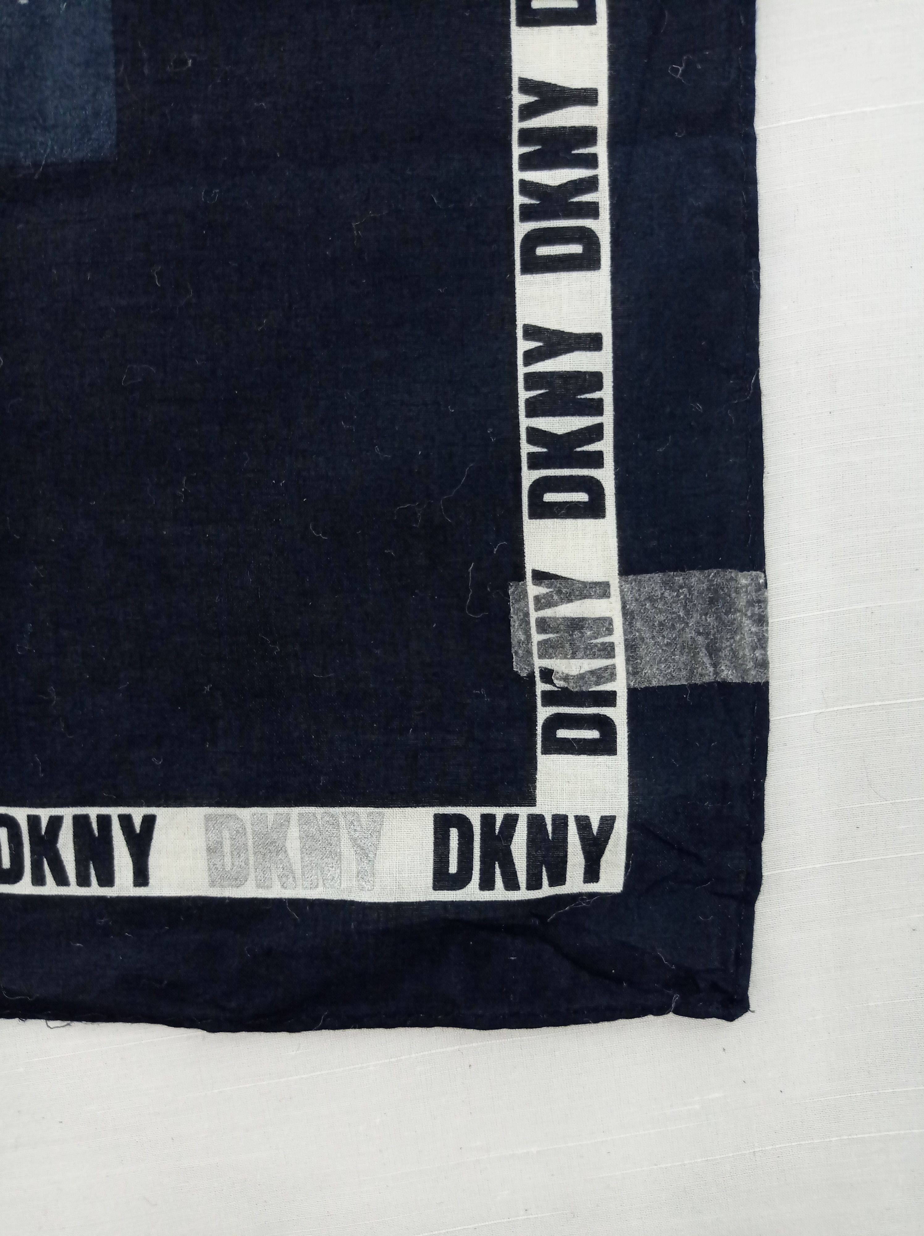 DKNY Vintage DKNY Handkerchief Neckerchief Bandana H428I Size ONE SIZE - 3 Thumbnail