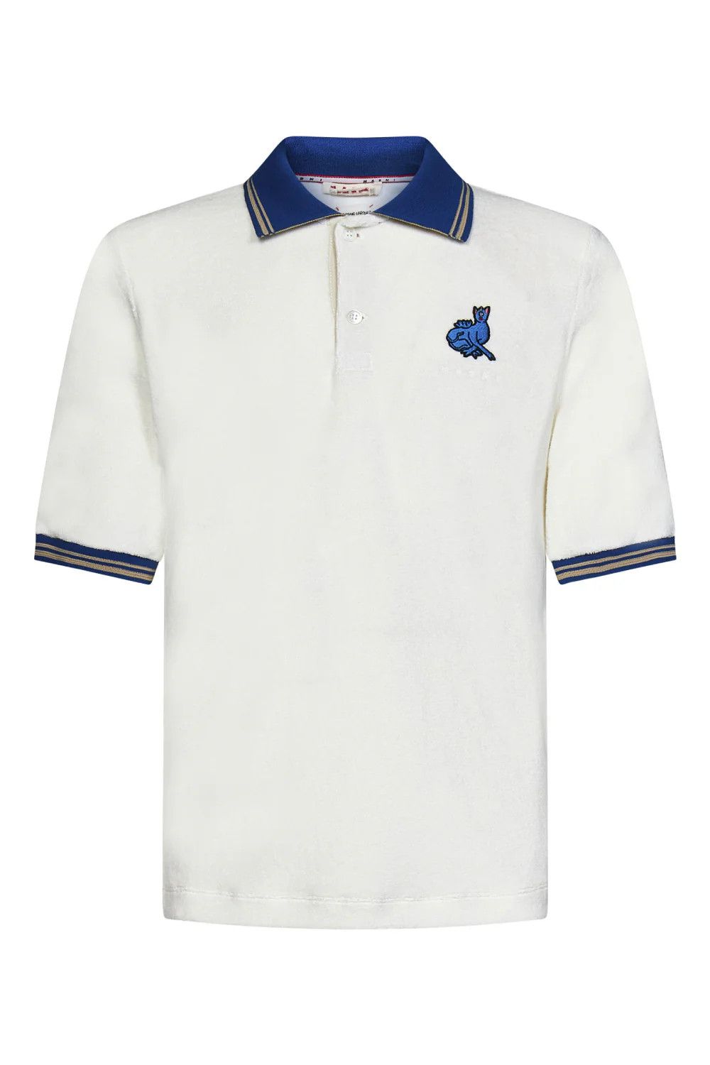 Marni o1srvl11e0724 Polo Shirt in White Size US L / EU 52-54 / 3 - 1 Thumbnail