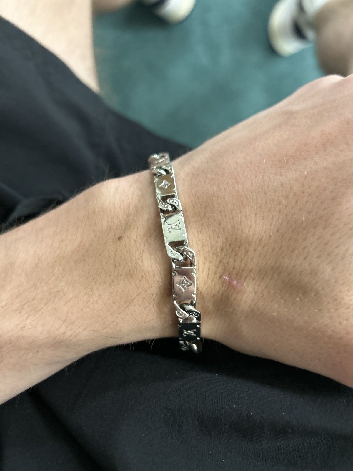 Louis Vuitton Louis vuitton silver link bracelet Size ONE SIZE - 2 Thumbnail