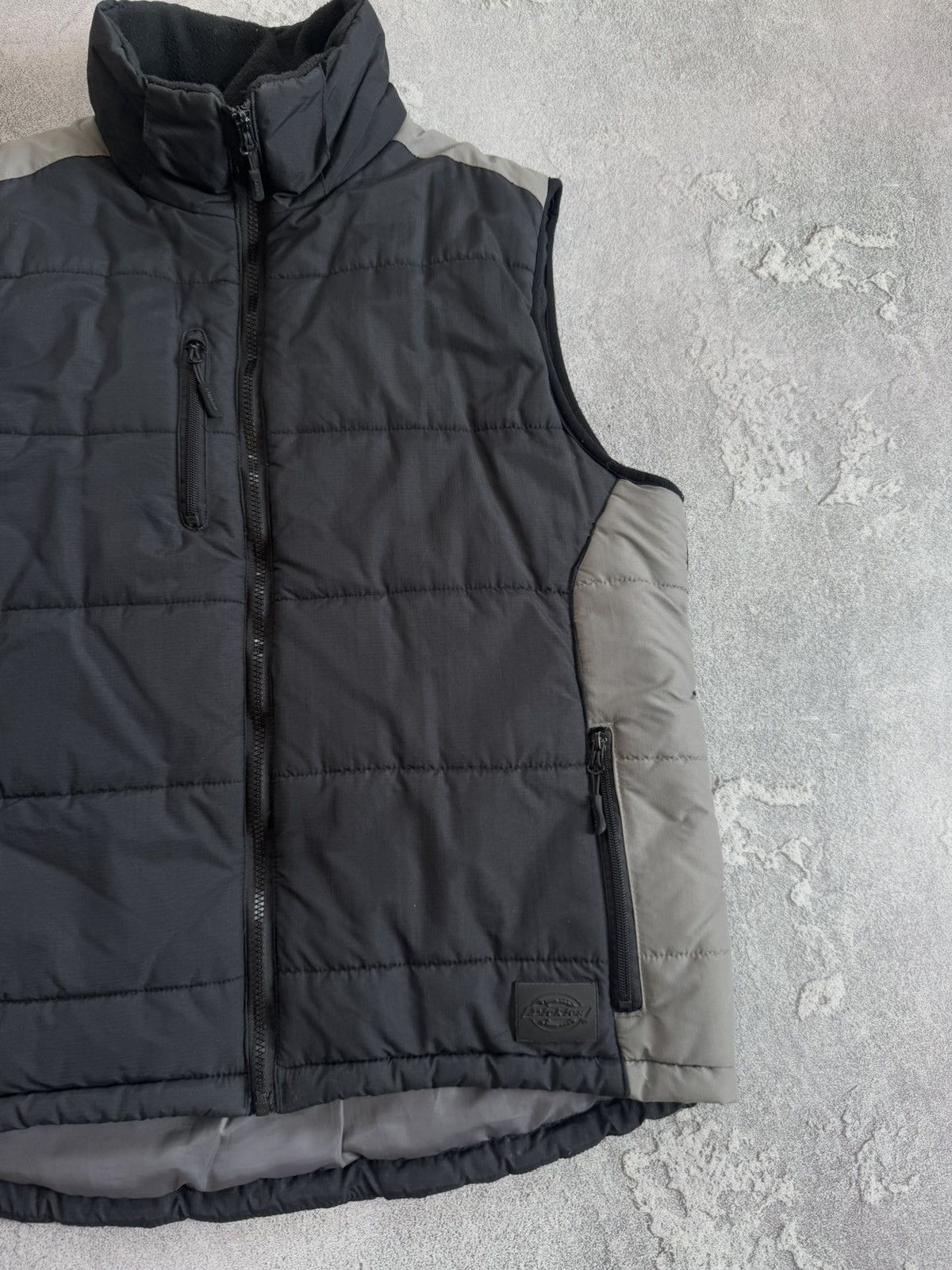 Dickies × Vintage Dickies M zip puffer quilted vest sleeveless jacket Size US M / EU 48-50 / 2 - 9 Thumbnail