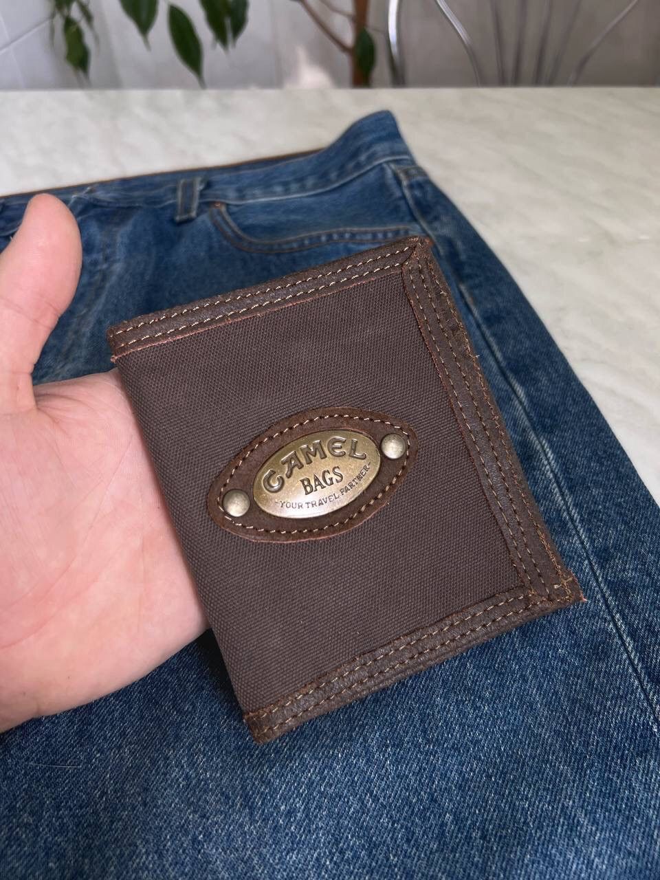 Camel × Marlboro × Vintage 90s Vintage Camel Brown Wallet Size ONE SIZE - 2 Thumbnail