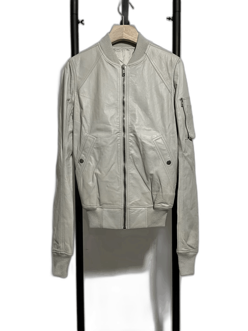 Rick Owens rick owens lambskin bomber jacket-2508 Size US L / EU 52-54 / 3 - 1 Thumbnail
