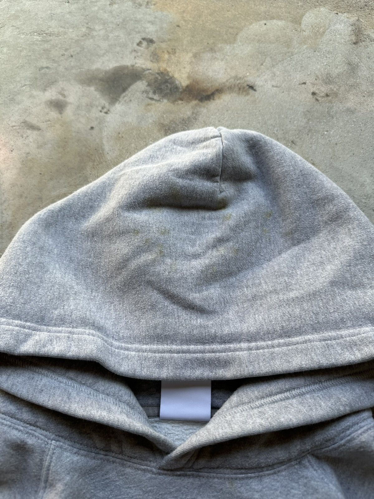 Balenciaga × Gap × Yeezy Vintage Y2K Grey blank relaxed fit TNA hoodie Size M / US 6-8 / IT 42-44 - 5 Thumbnail