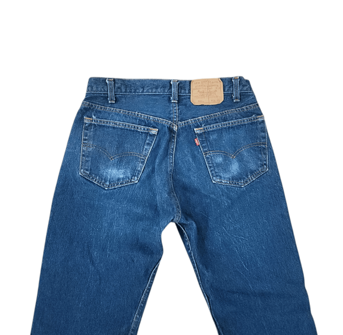 Levi's × Vintage Levi's True Vintage 501 XX USA Made VTG Red Tab OG Blue 34 Size US 34 / EU 50 - 6 Thumbnail